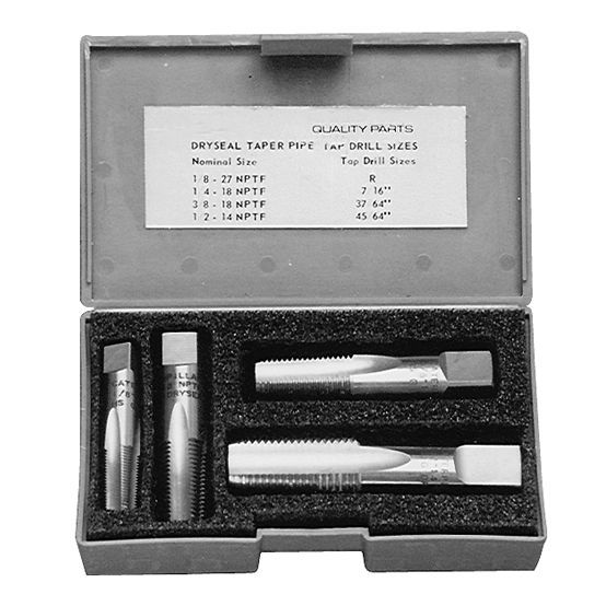 Конический трубный метчик с шлифованной резьбой