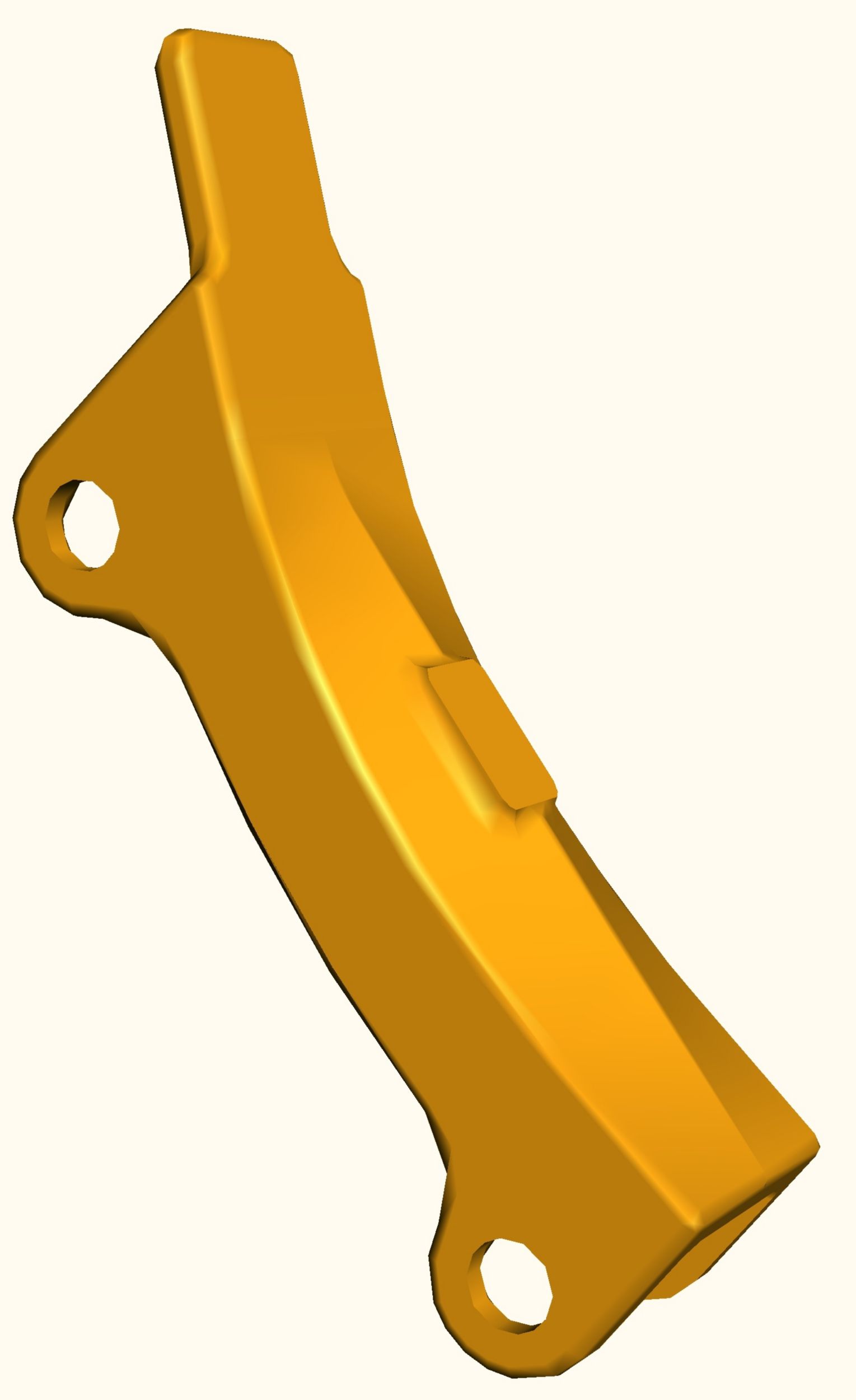 Защита стойки рыхлителя