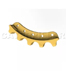 6I-8077: Сегмент звездочки из борсодержащей стали с 5 зубьями