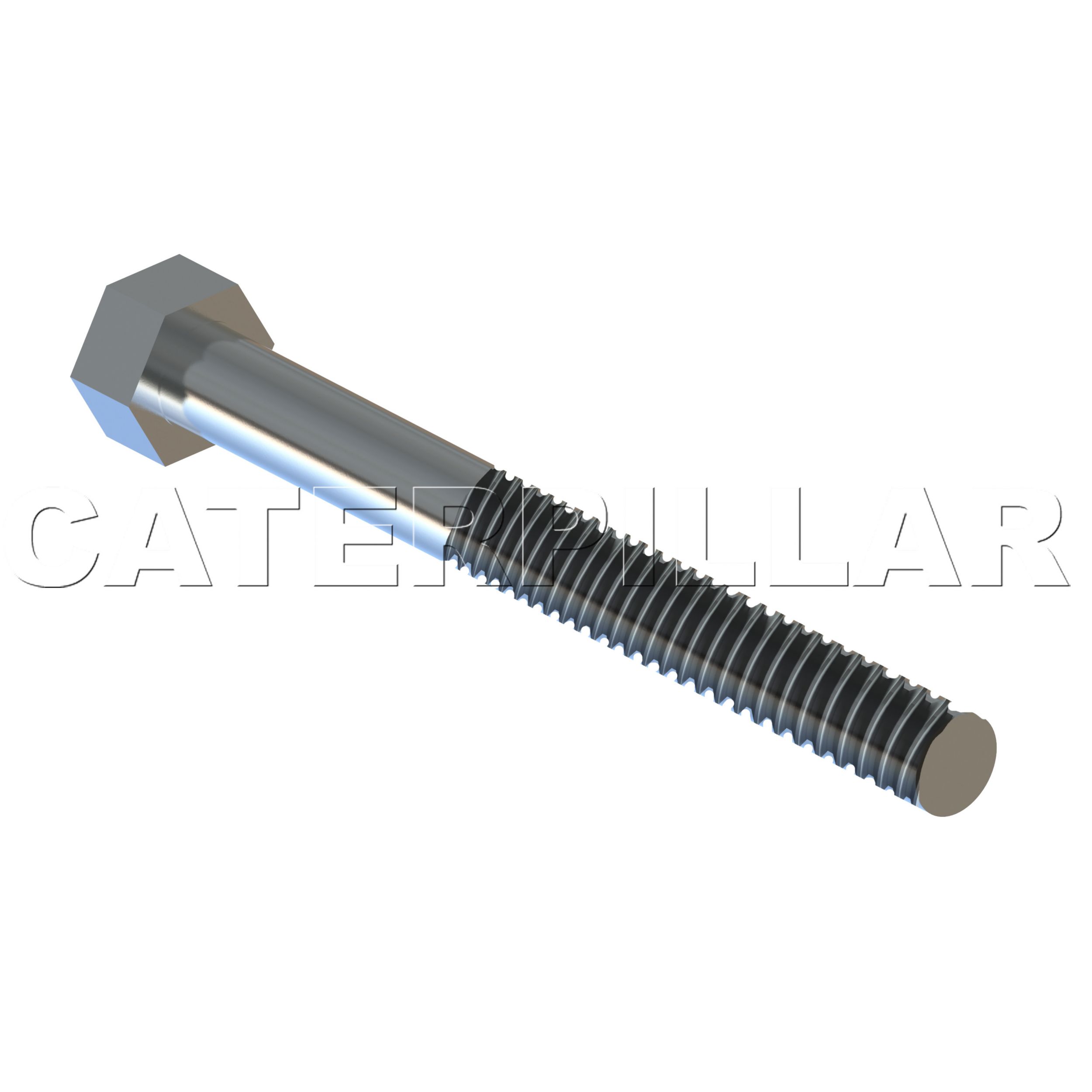 7C-9721: 1/4-20" Threaded Hexagonal Head Machine Screw | CATCorp