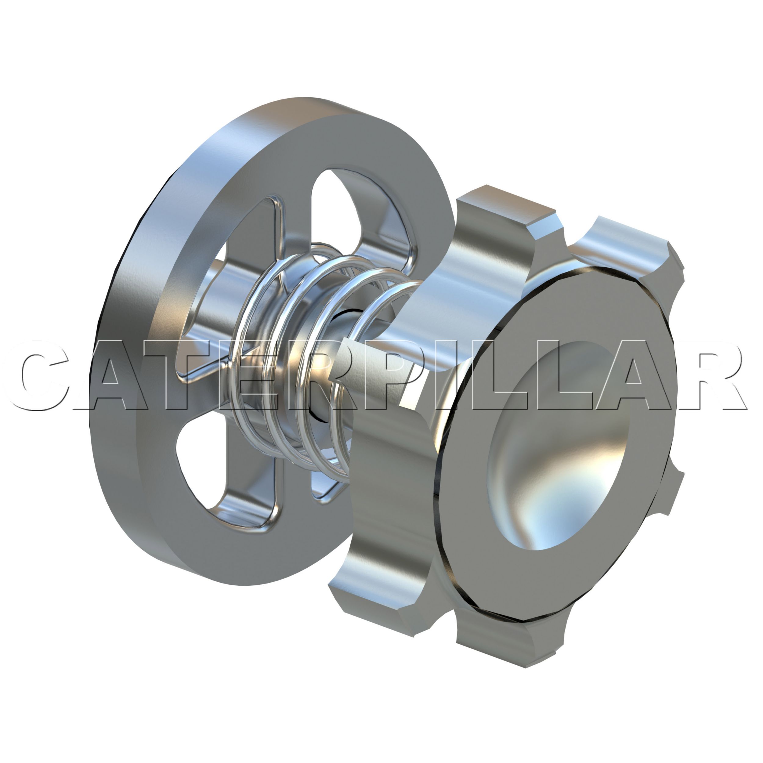 Подпружиненный обратный клапан