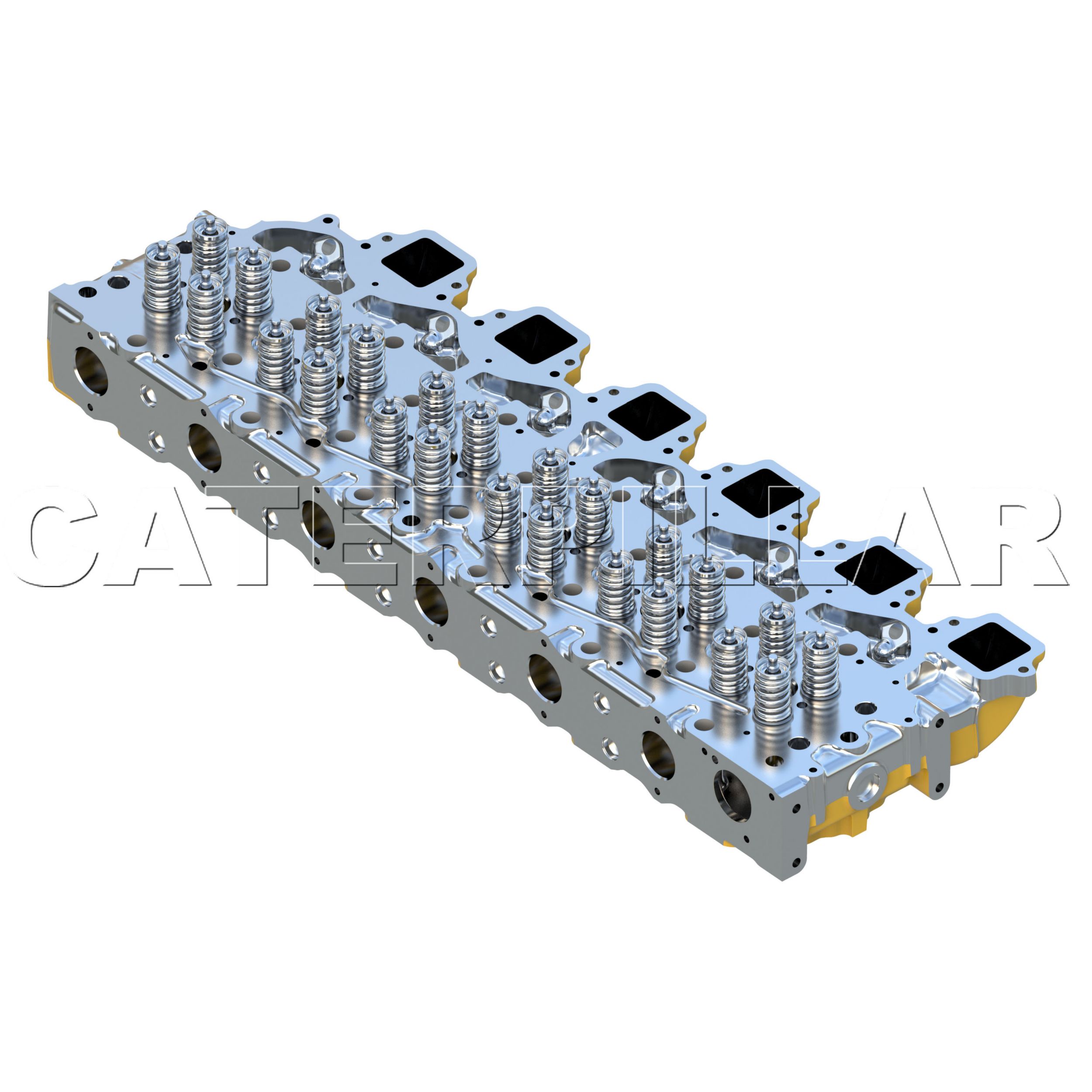 Восстановленная головка блока цилиндров с 6 отверстиями