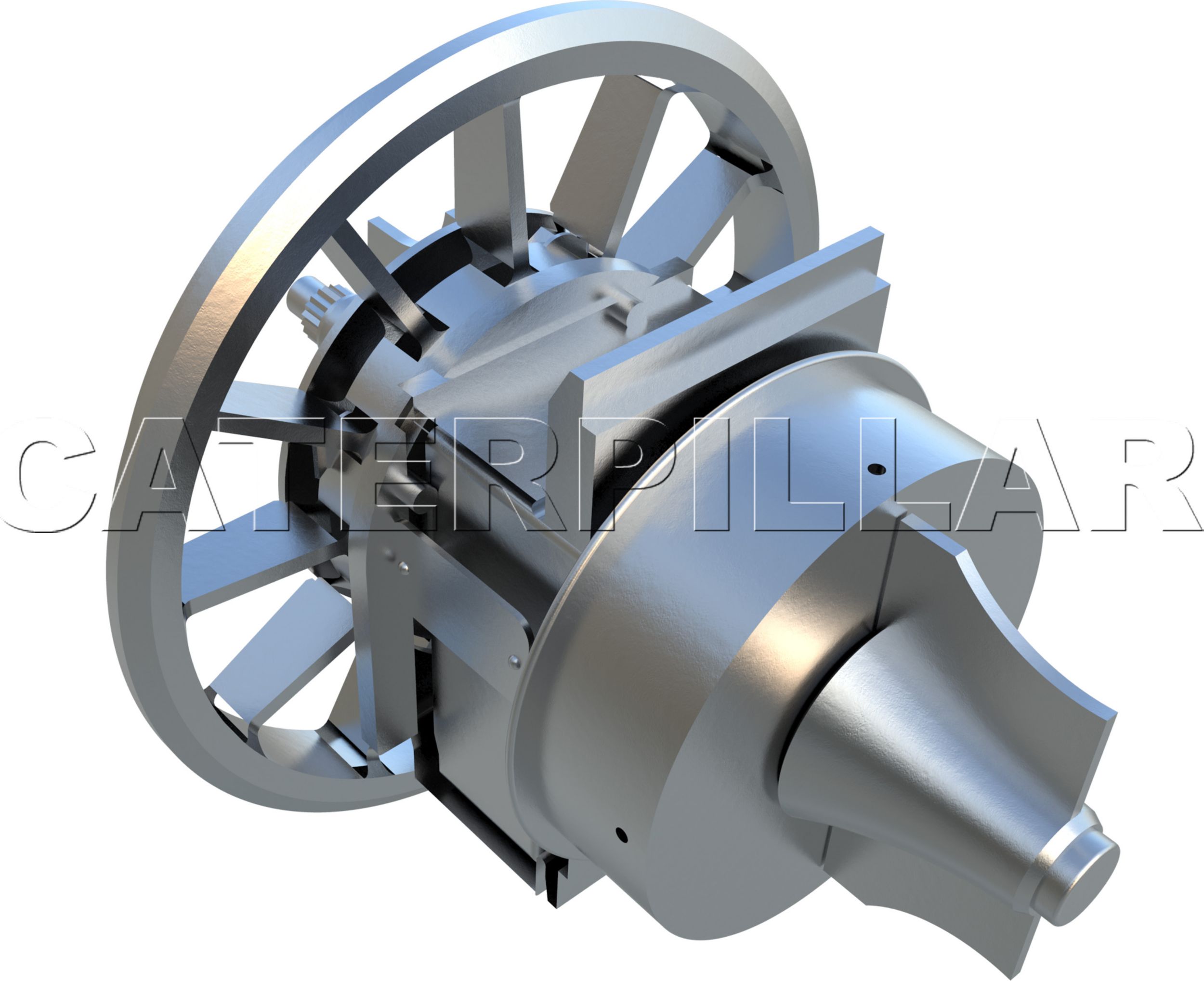 Корпус перепускного клапана выхлопа
