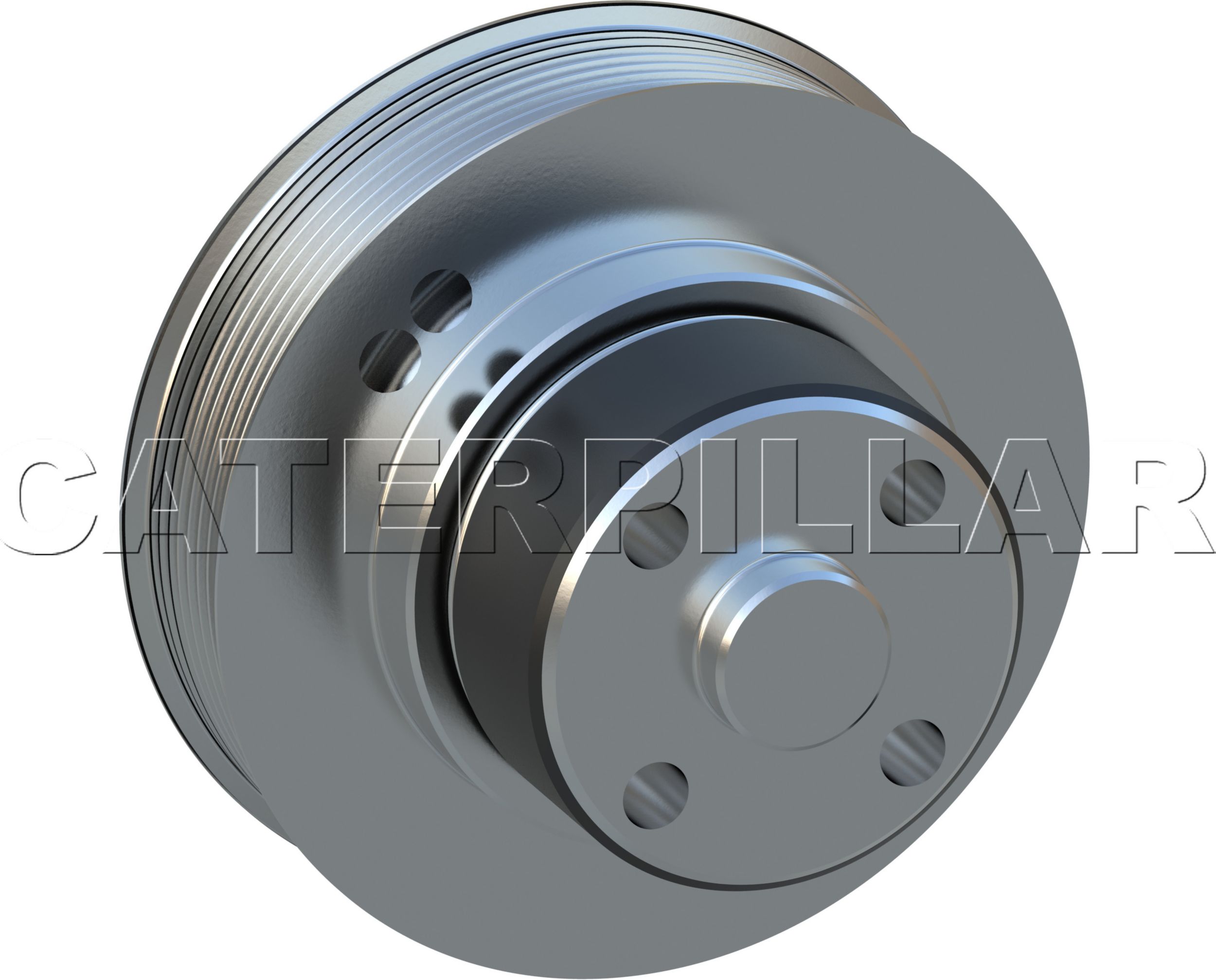 Шкив компрессора хладагента