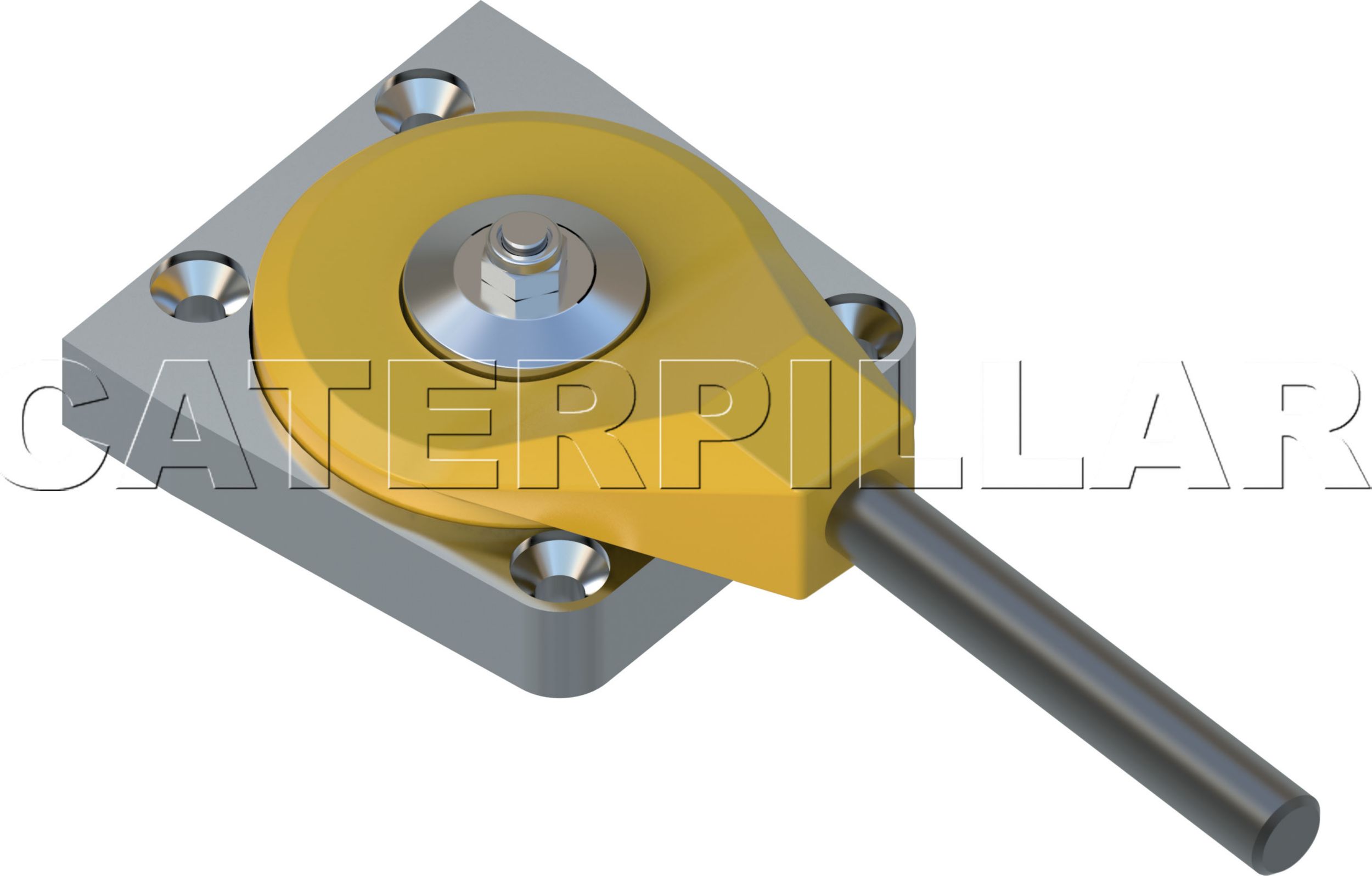 Рычаг регулятора оборотов в сборе