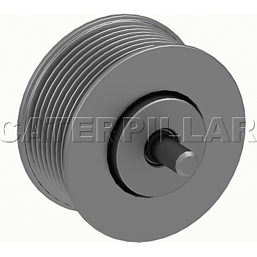 PAI # 381245 Ref # 197-9642 8 Groove Idler Pulley for Caterpillar C9 C7 & 3126