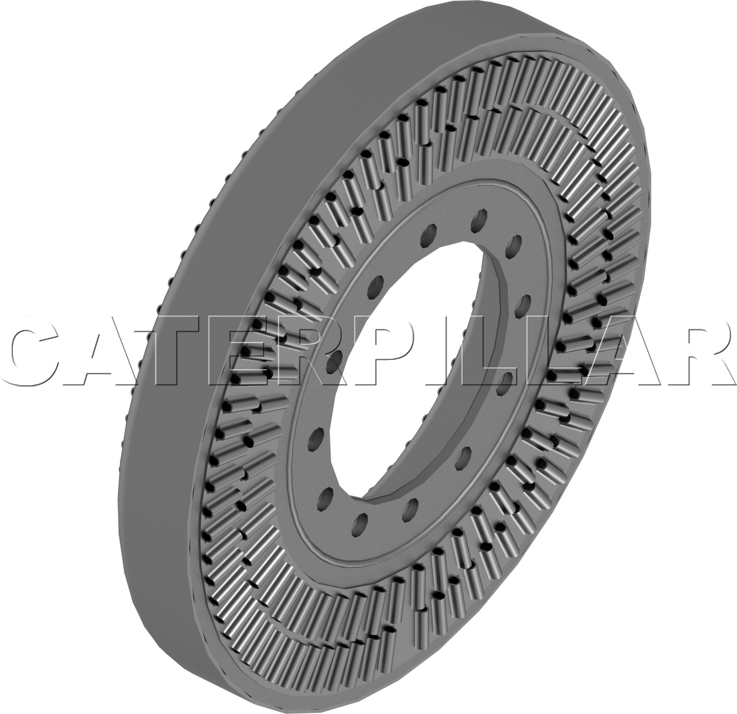 Ребристый виброгаситель