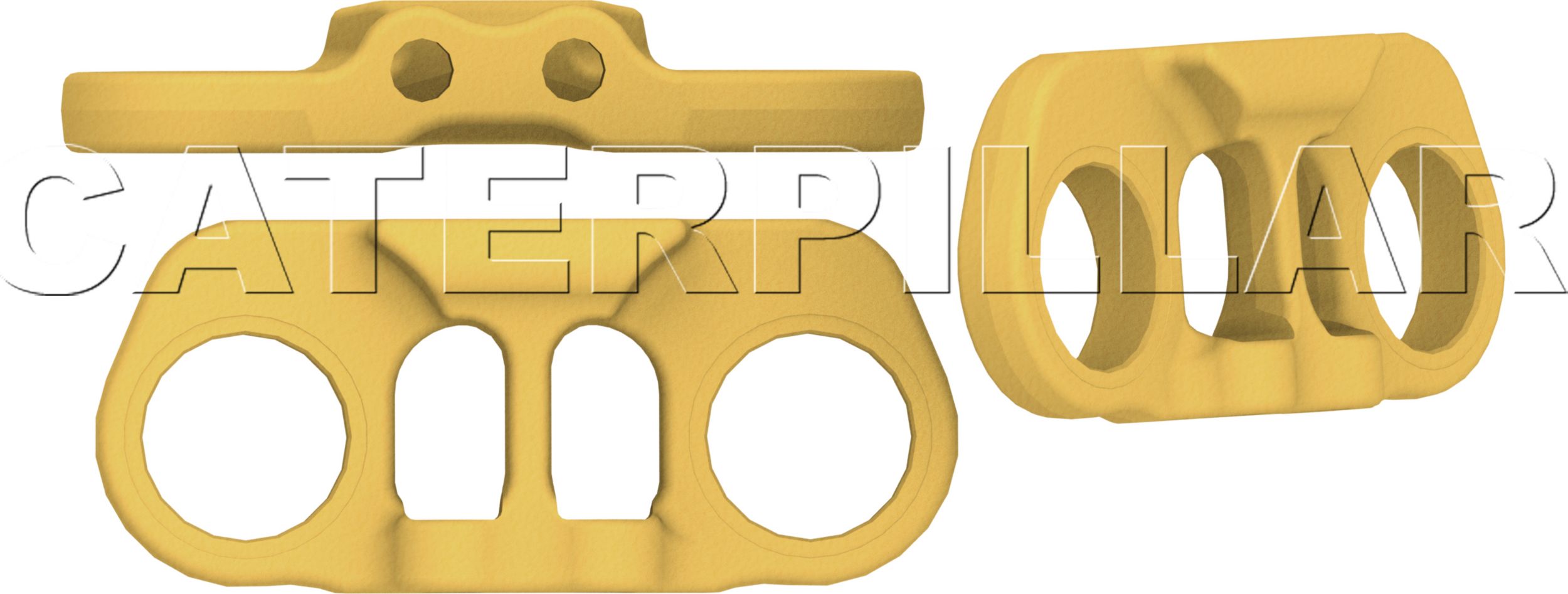 Звено гусеничной ленты