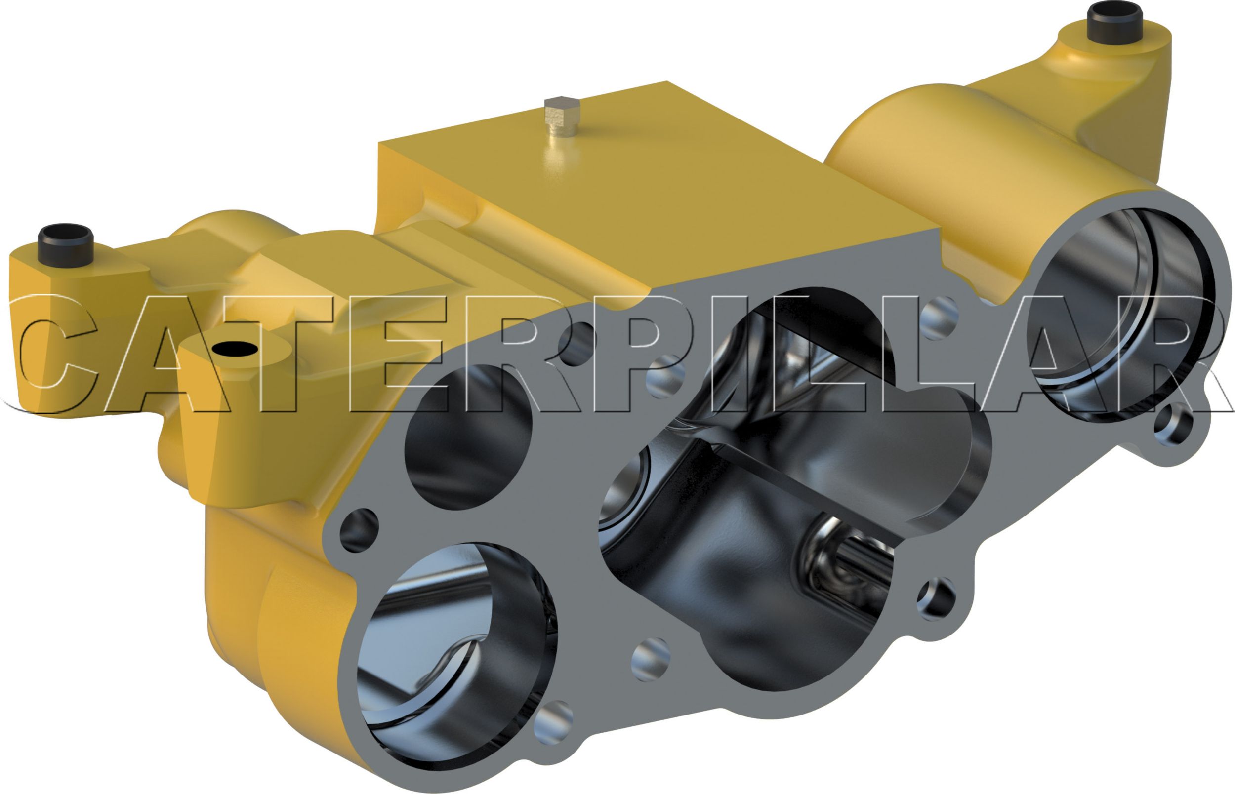 Корпус масляного насоса двигателя