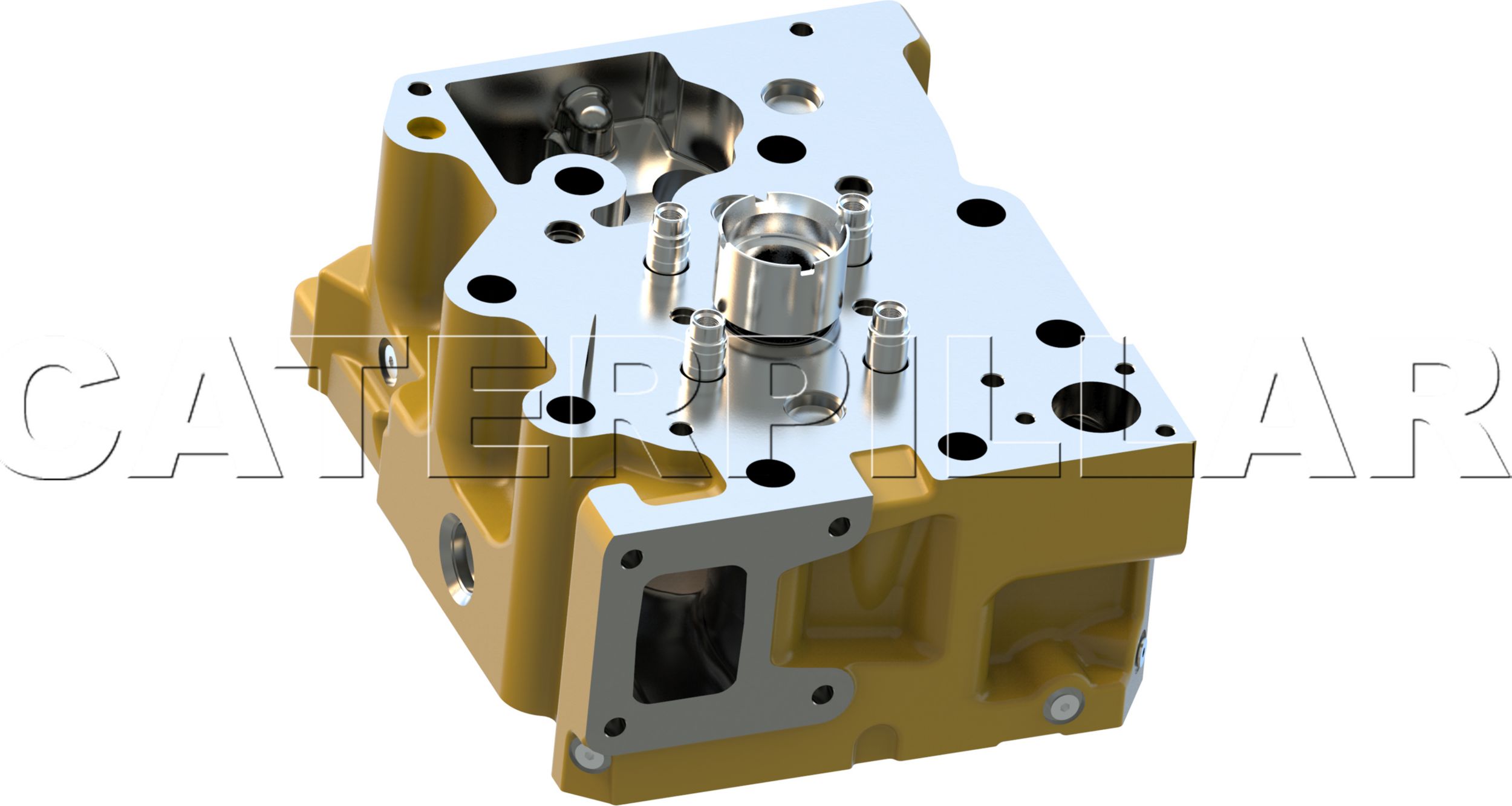 ГОЛОВКА БЛОКА ЦИЛИНДРОВ В СБОРЕ