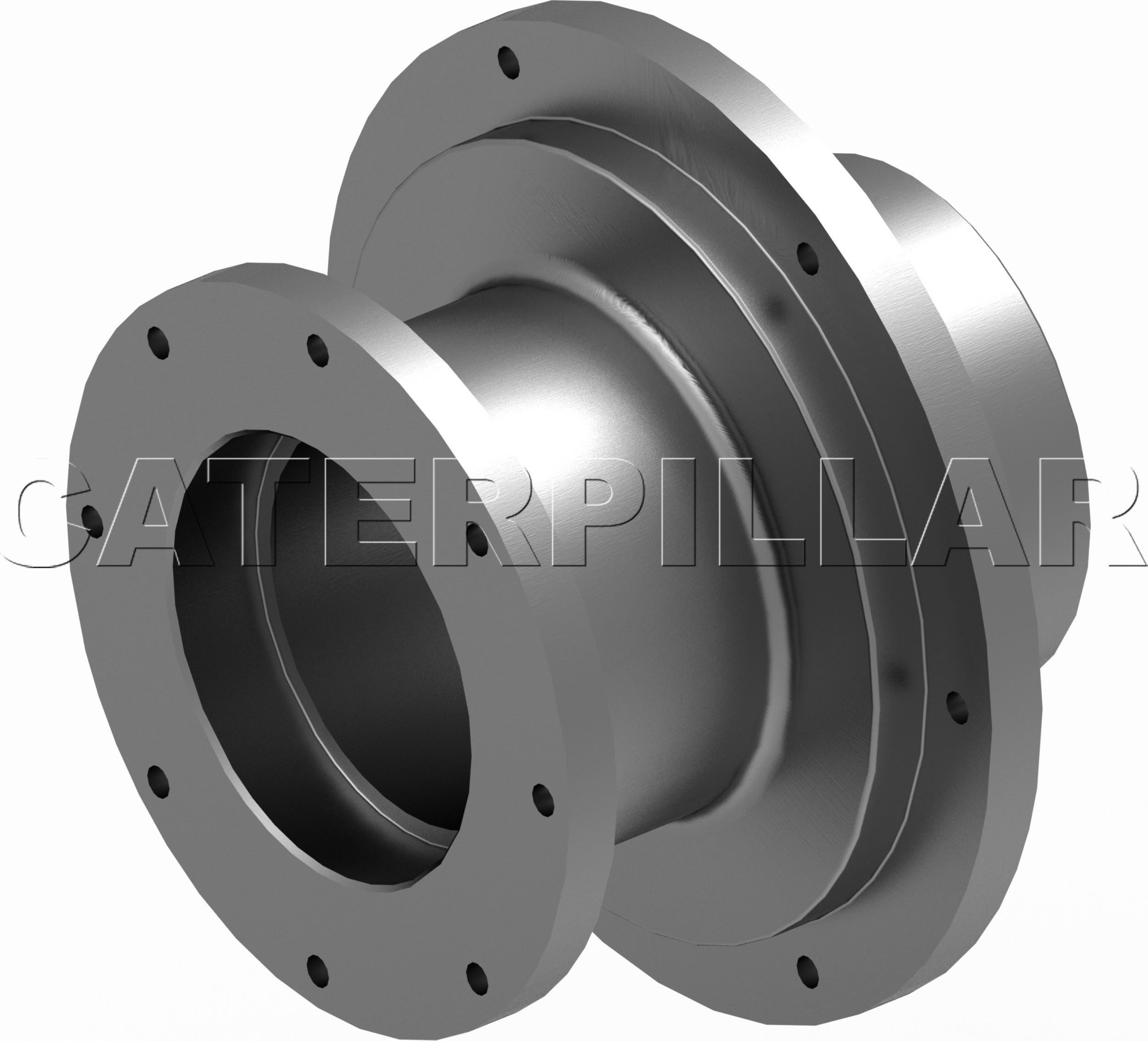 334-3974: Engine Fan Drive Pulley Hub