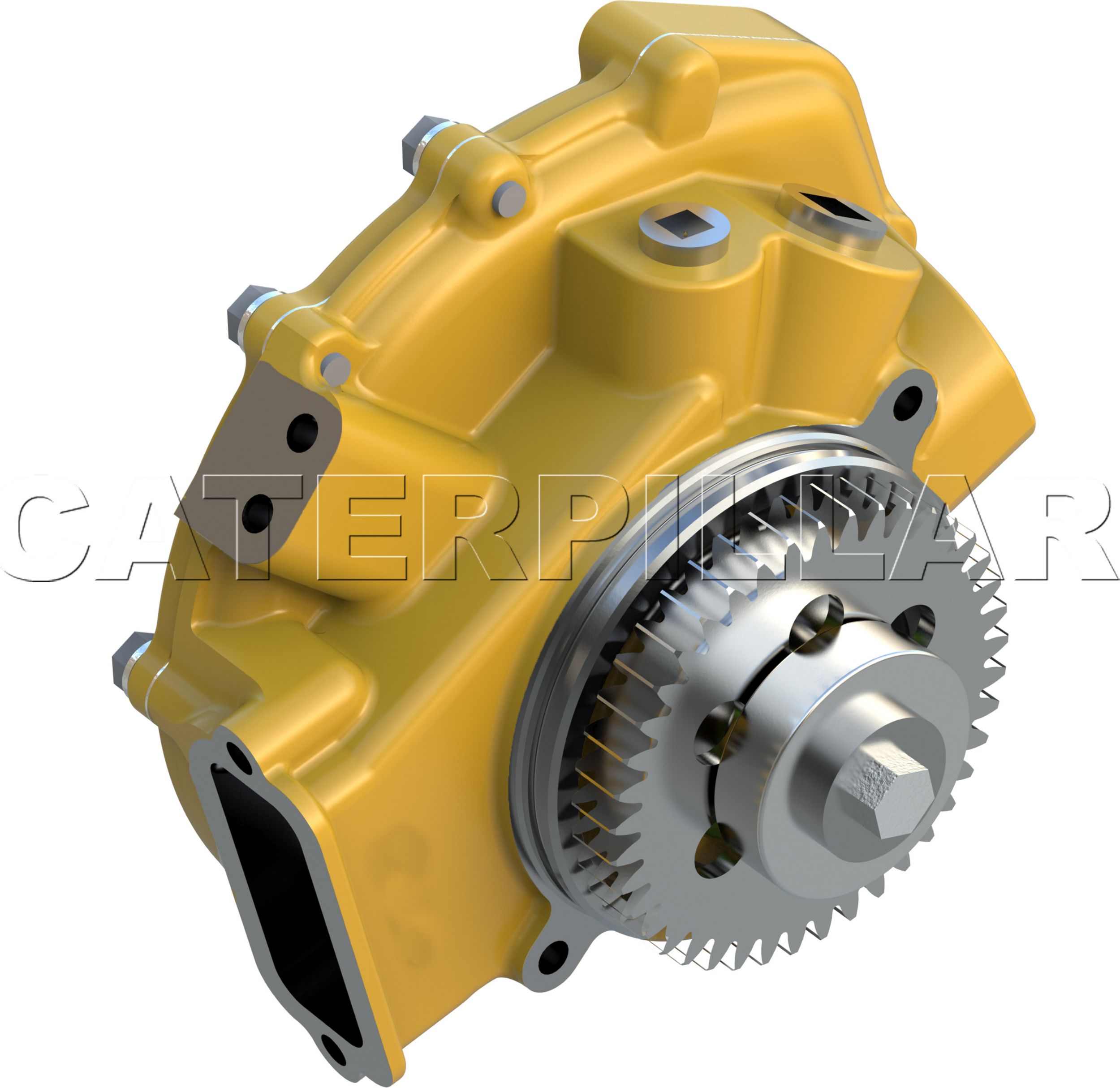 Water Pump with Impeller used in Engine Housing