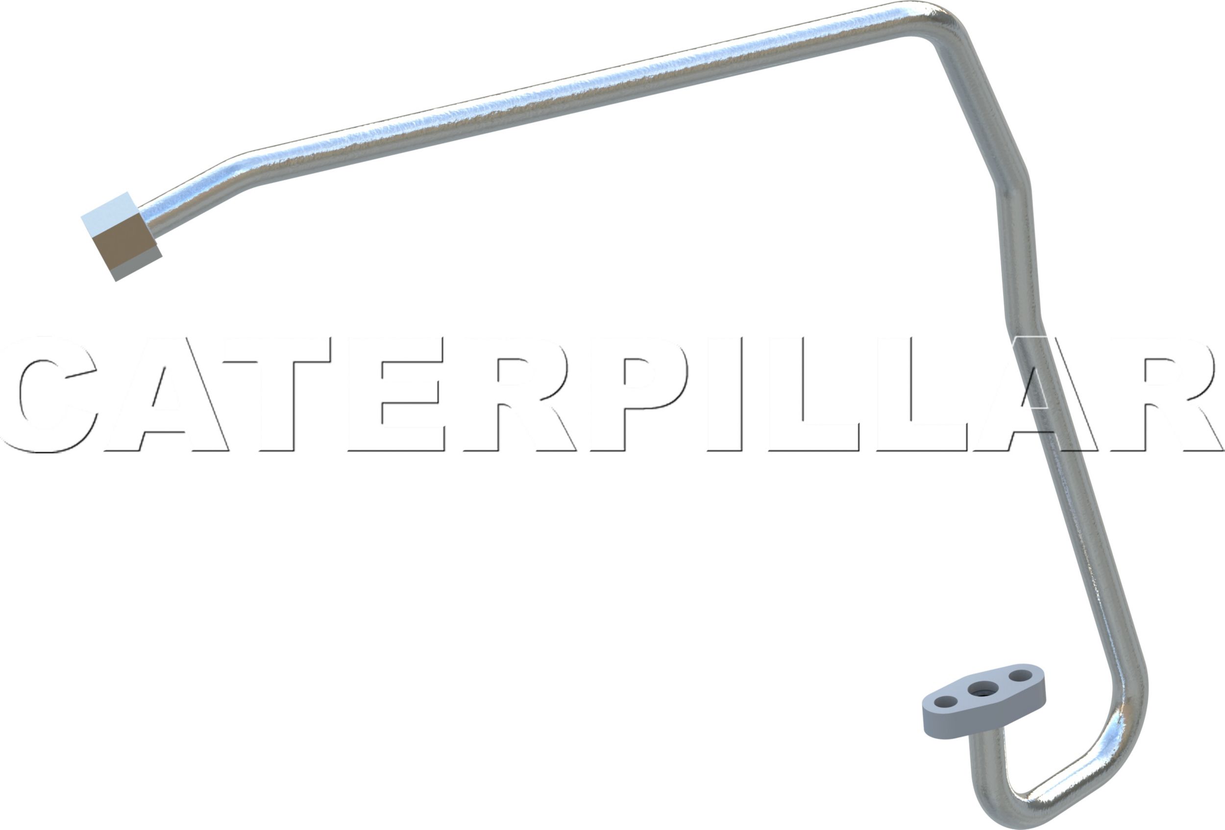 357-9701: Трубка турбокомпрессора в сборе