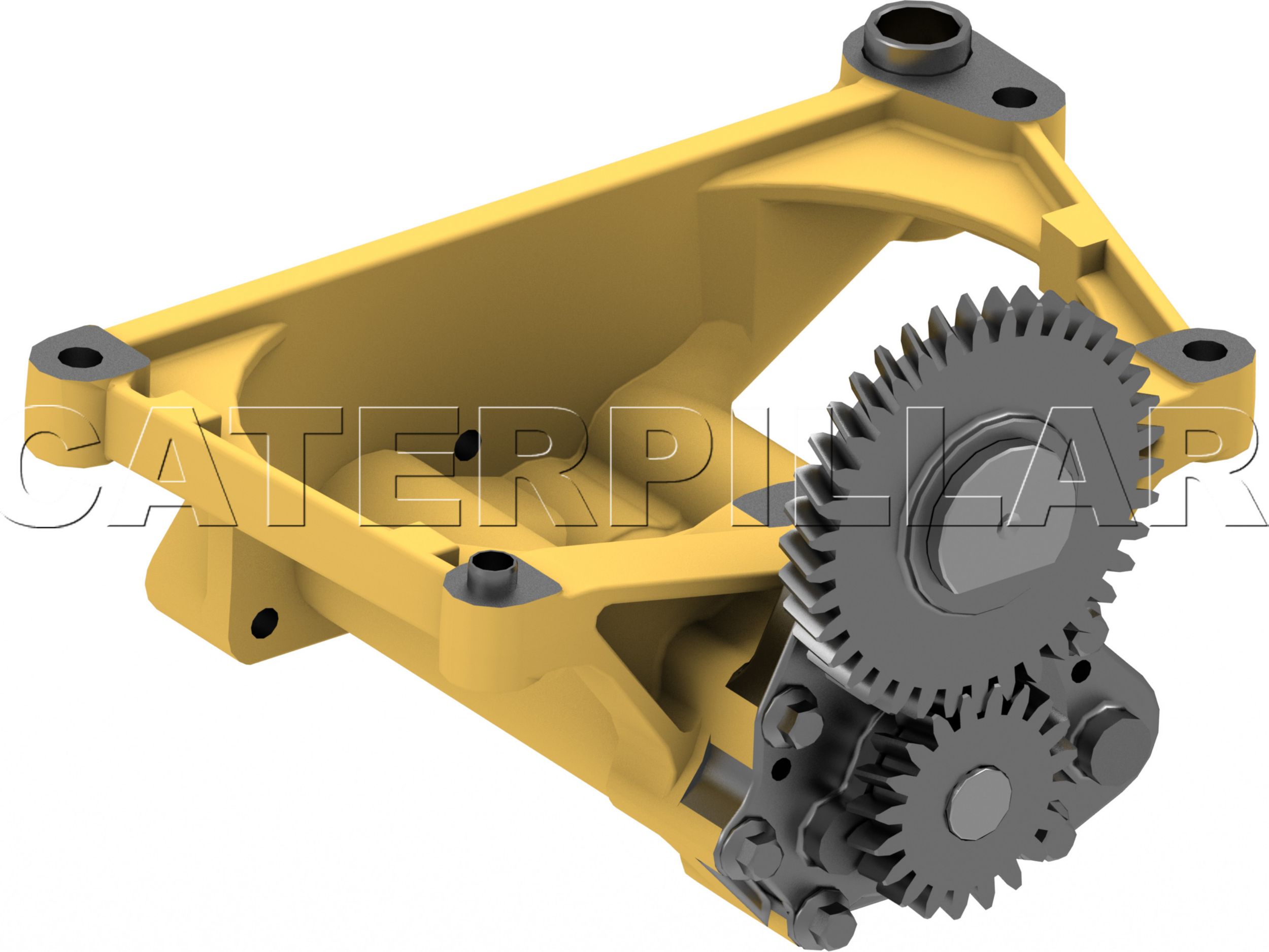 НАСОС МАСЛЯНЫЙ В СБОРЕ