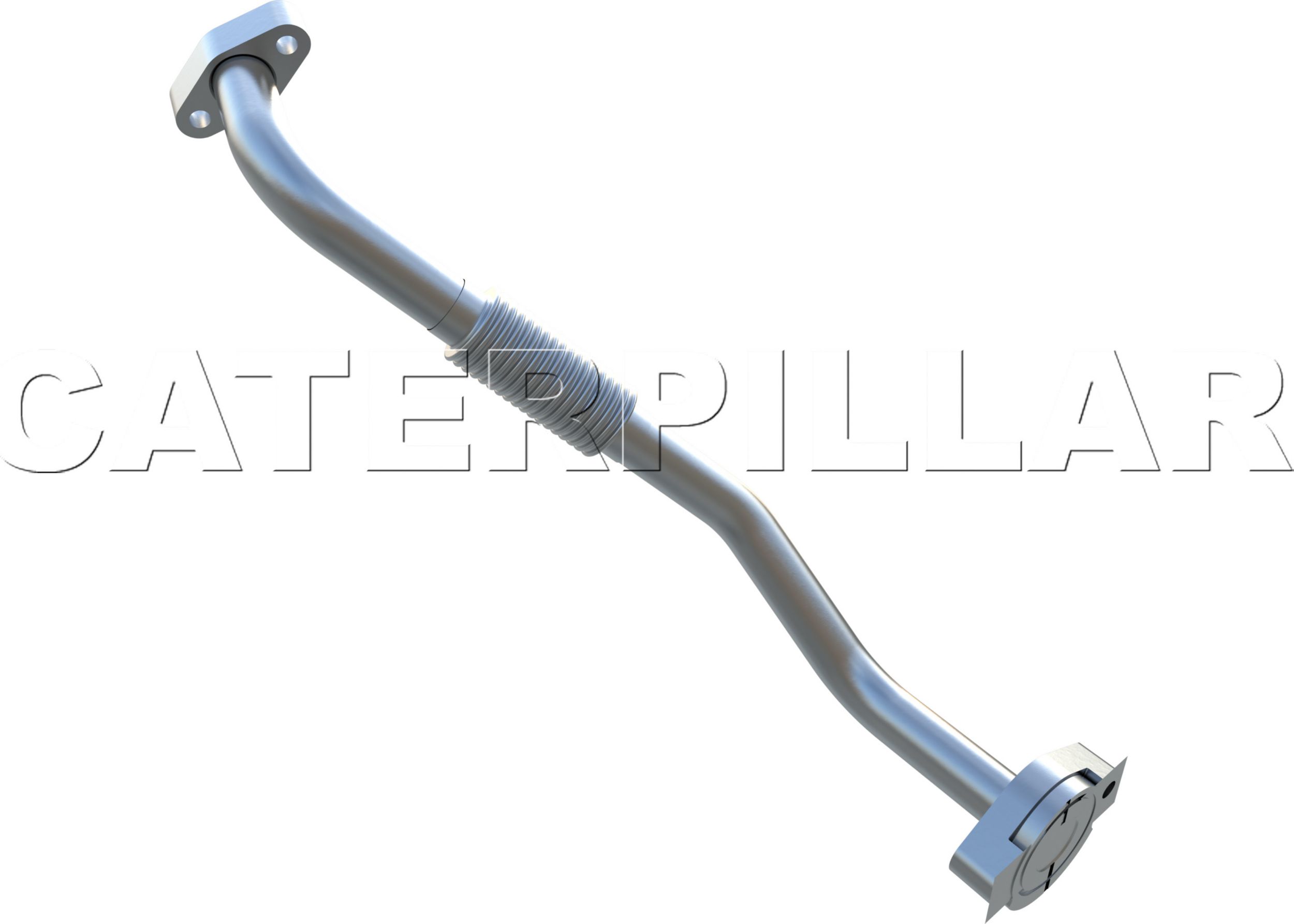 Трубка в сборе — слив масла