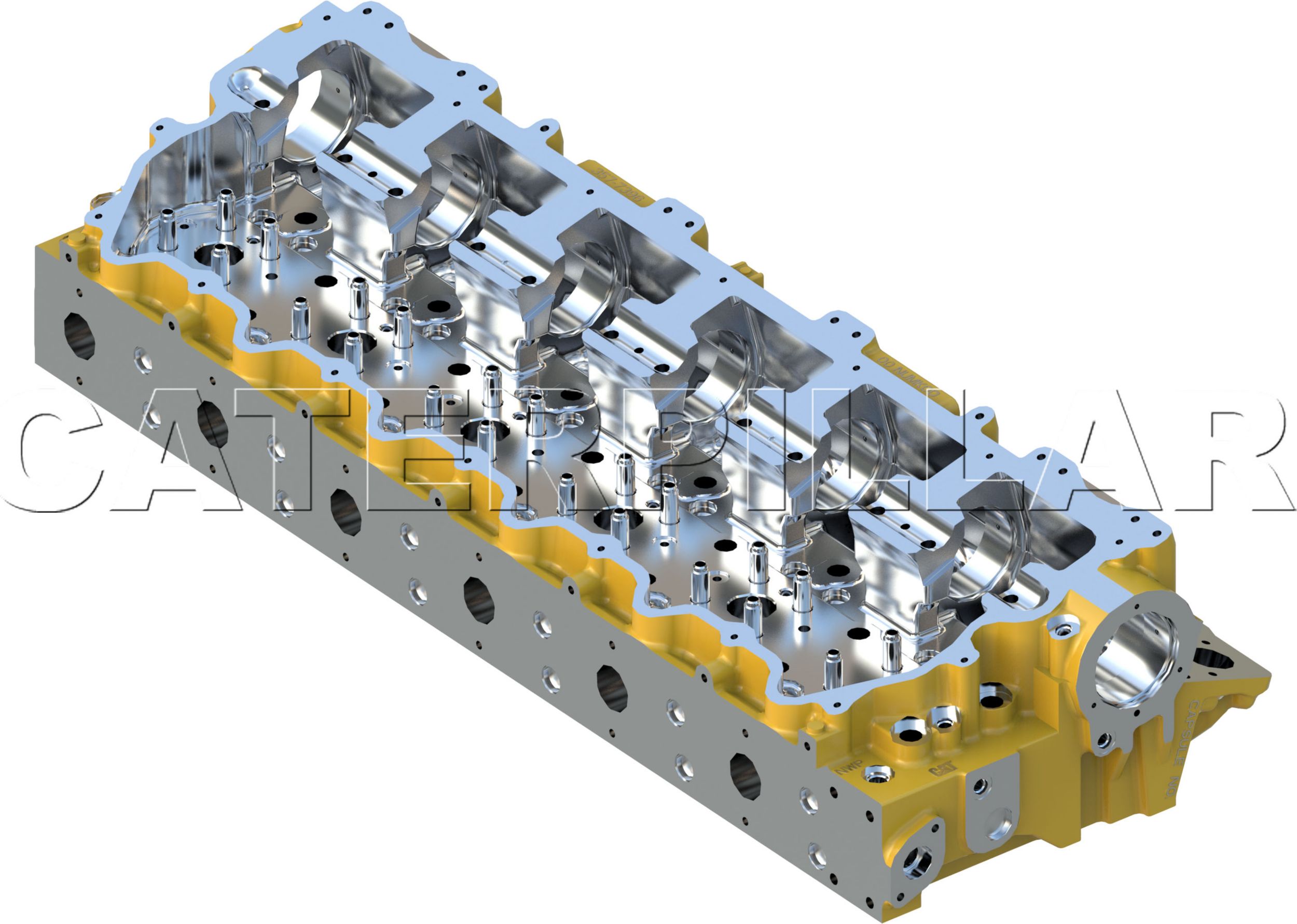 ГОЛОВКА БЛОКА ЦИЛИНДРОВ В СБОРЕ