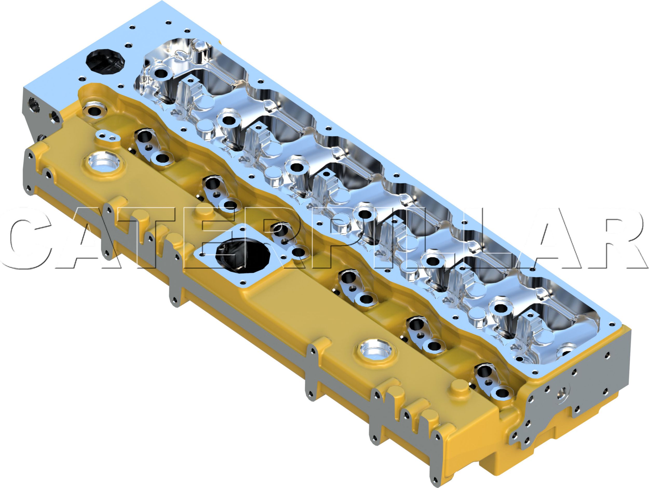 ГОЛОВКА БЛОКА ЦИЛИНДРОВ В СБОРЕ