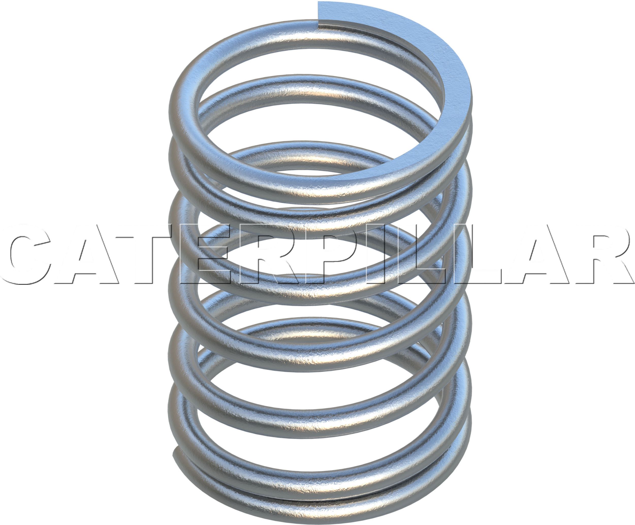 Пружина сжатия регулятора со свободной длиной 56,90 мм
