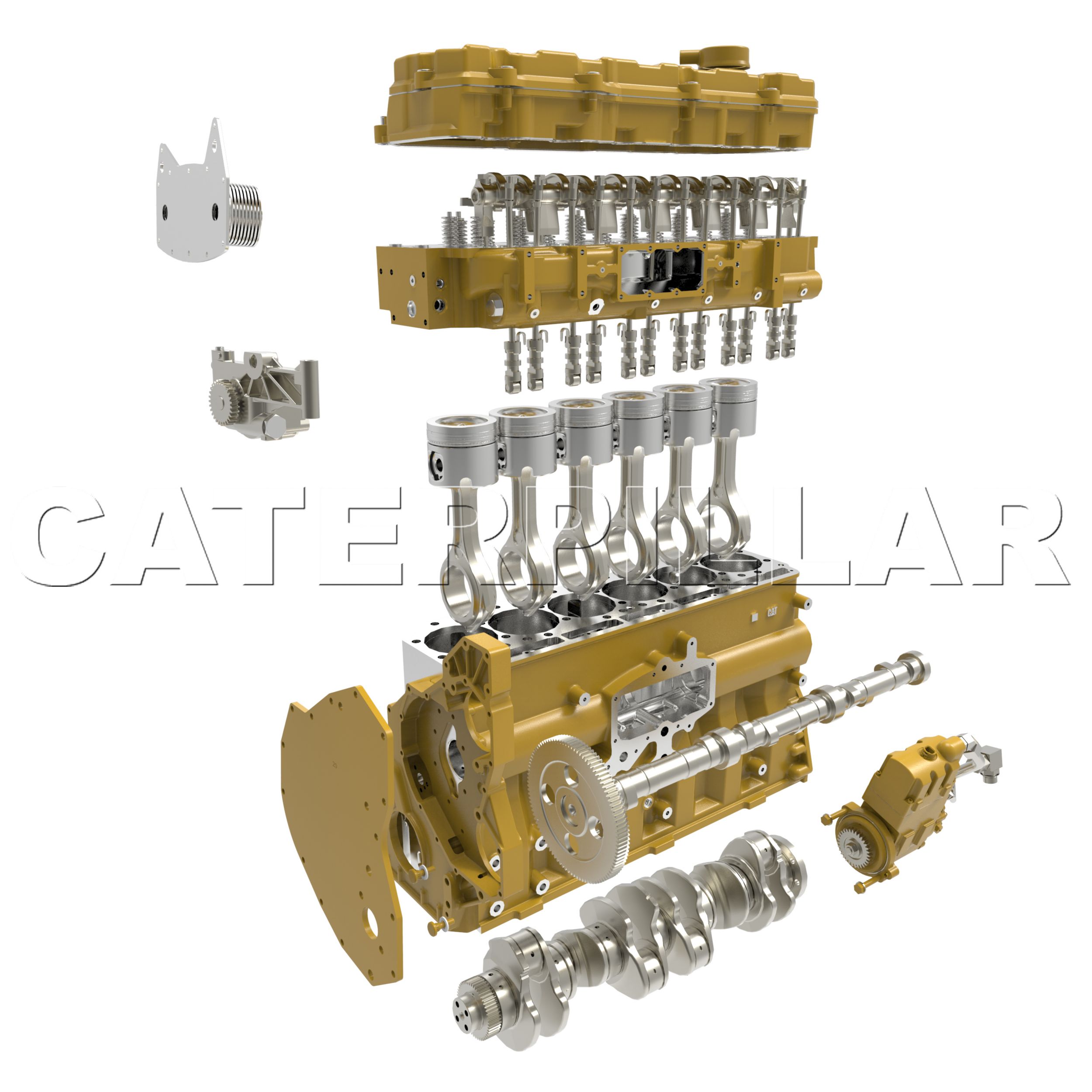 20R-6190: Cat® C9.3 Reman Long Block | Cat® Parts Store