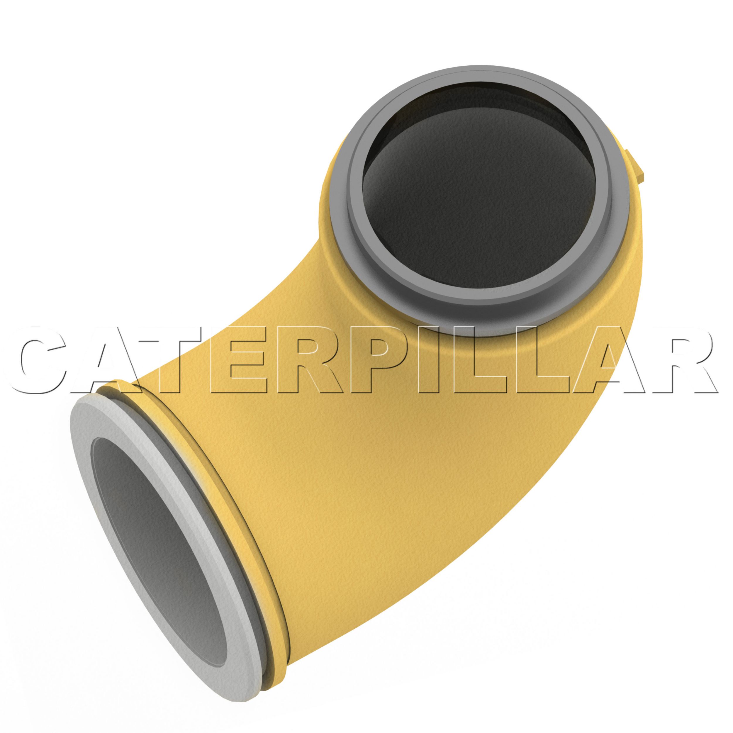 Коленчатый патрубок воздухопровода, внутренний диаметр 102 мм