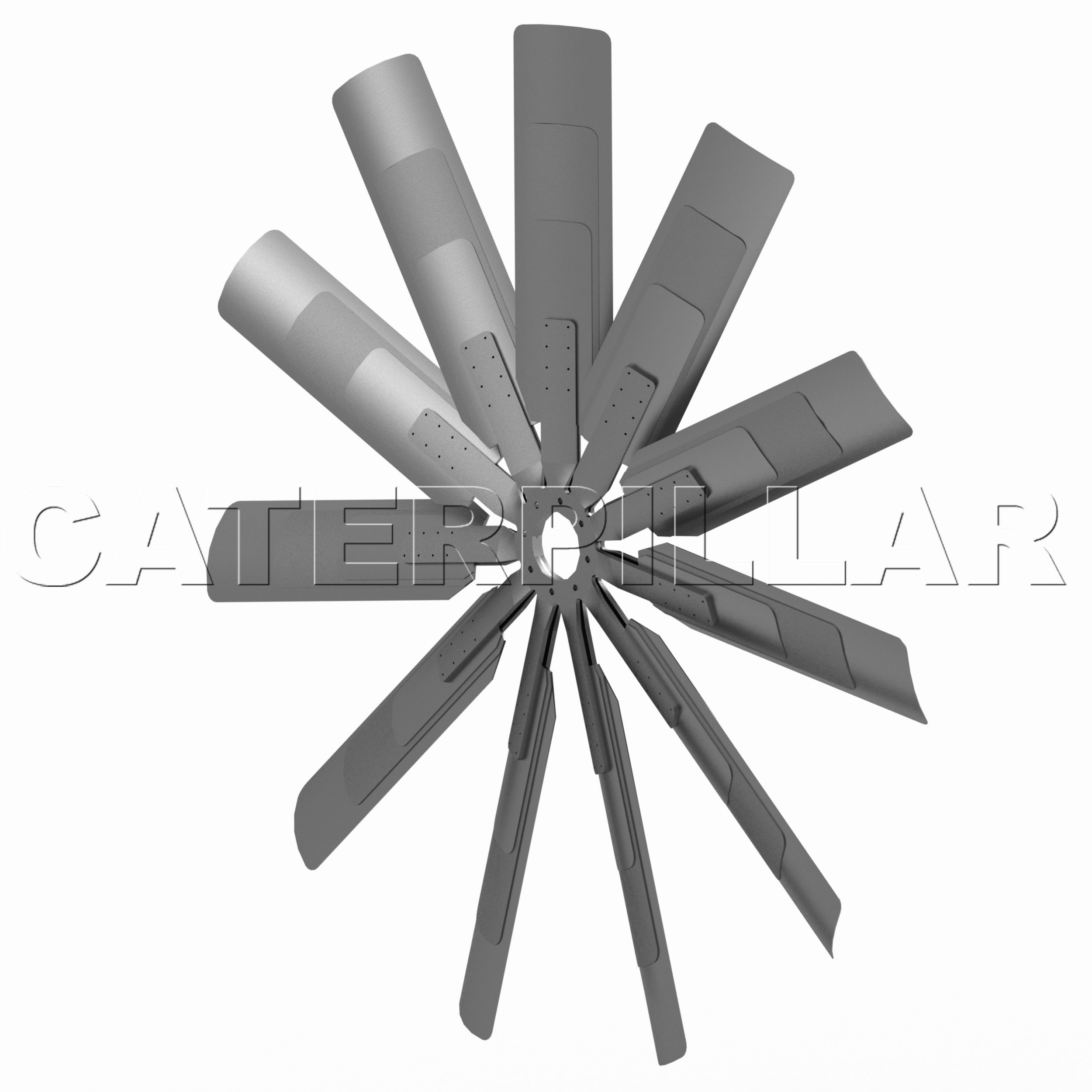 Крестовина вентилятора в сборе