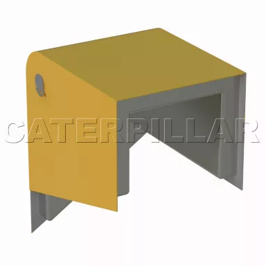 129-9554: Left Rear Manifold Shield