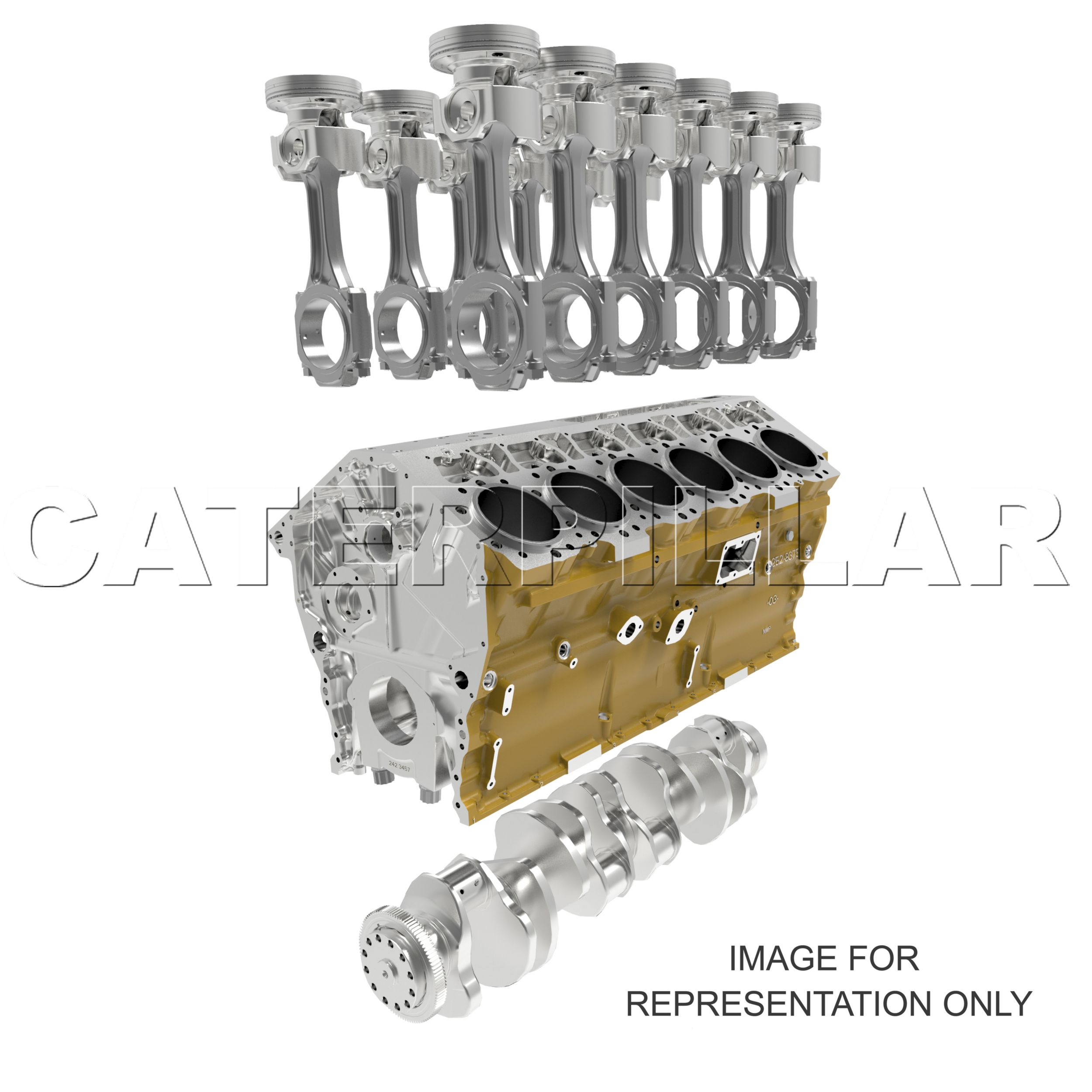 Cat® Reman 短缸体 — 燃油和天然气