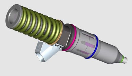 Механическая электронная топливная форсунка Reman
