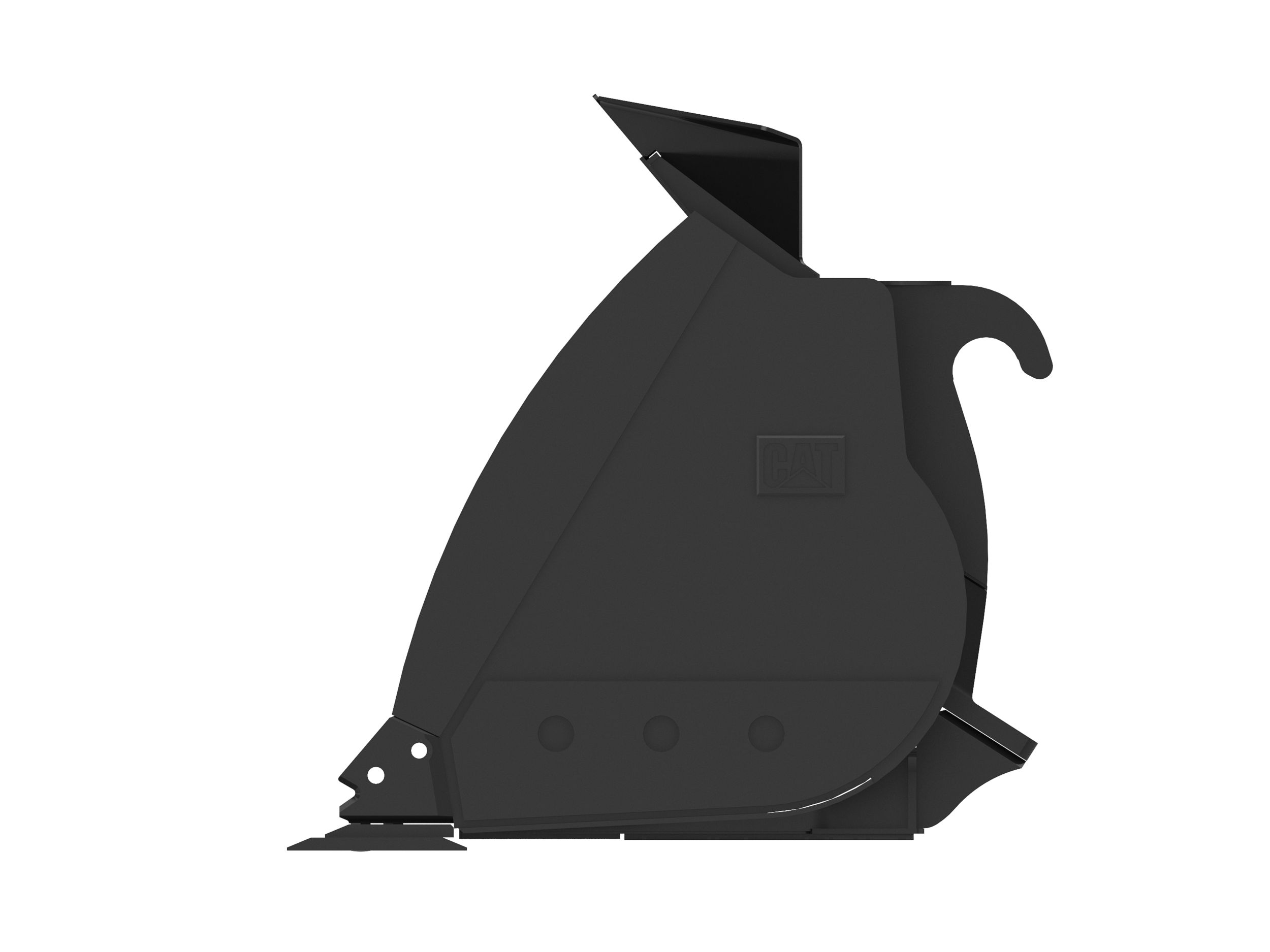 2.9 m3 (3.8 yd3), Fusion™ Coupler, Bolt-On Cutting Edge 