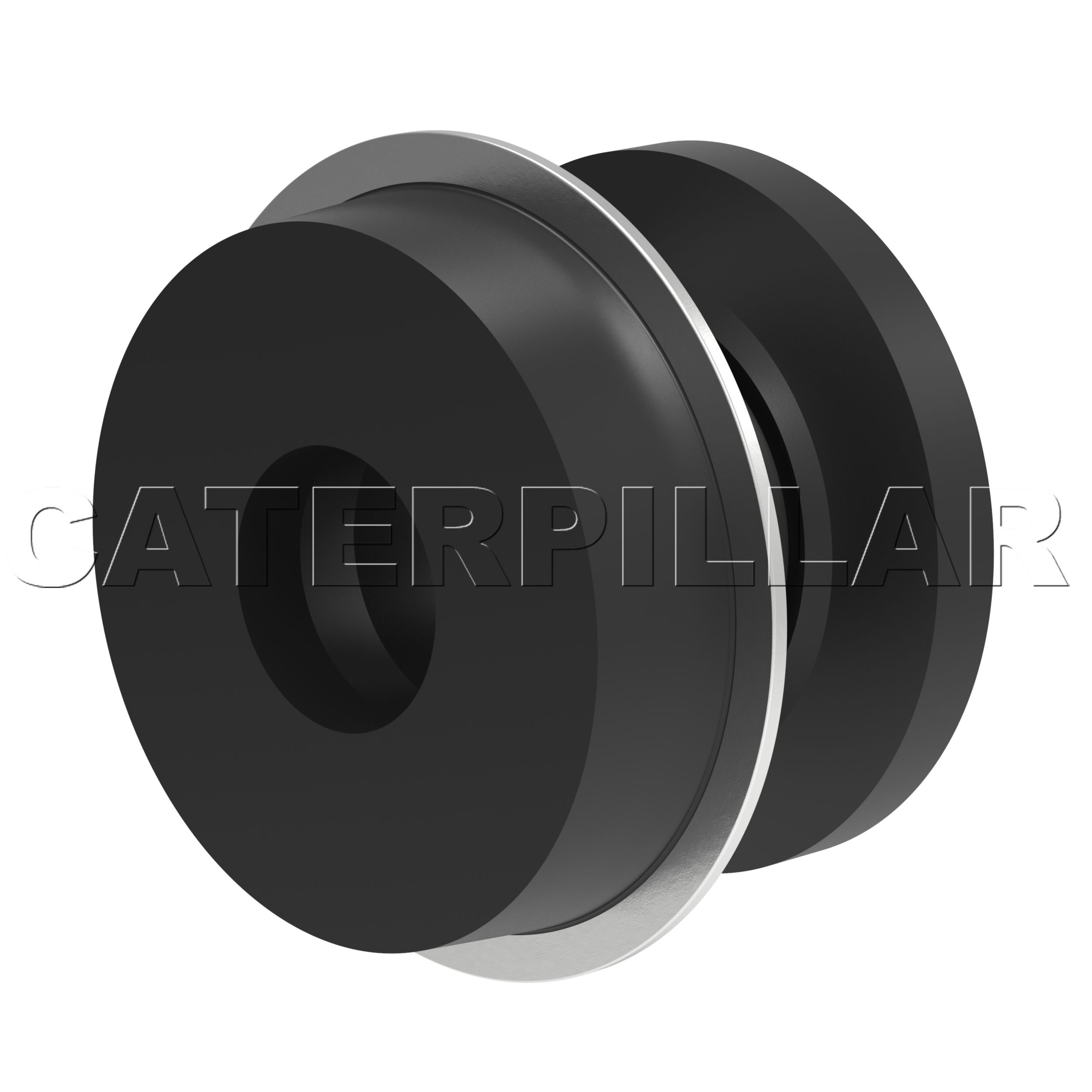 Двухкомпонентное асимметричное изолирующее крепление