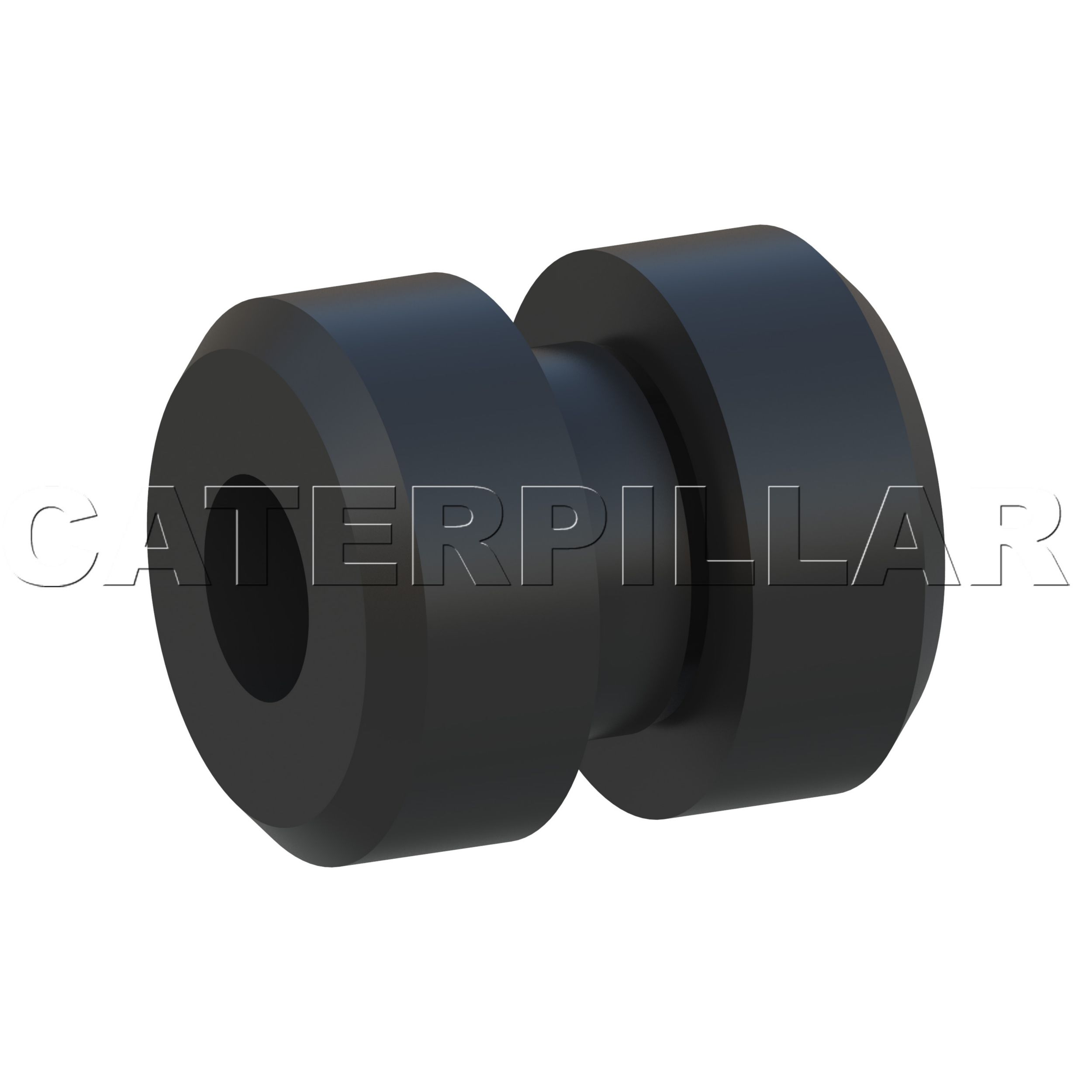 Двухкомпонентное асимметричное изолирующее крепление