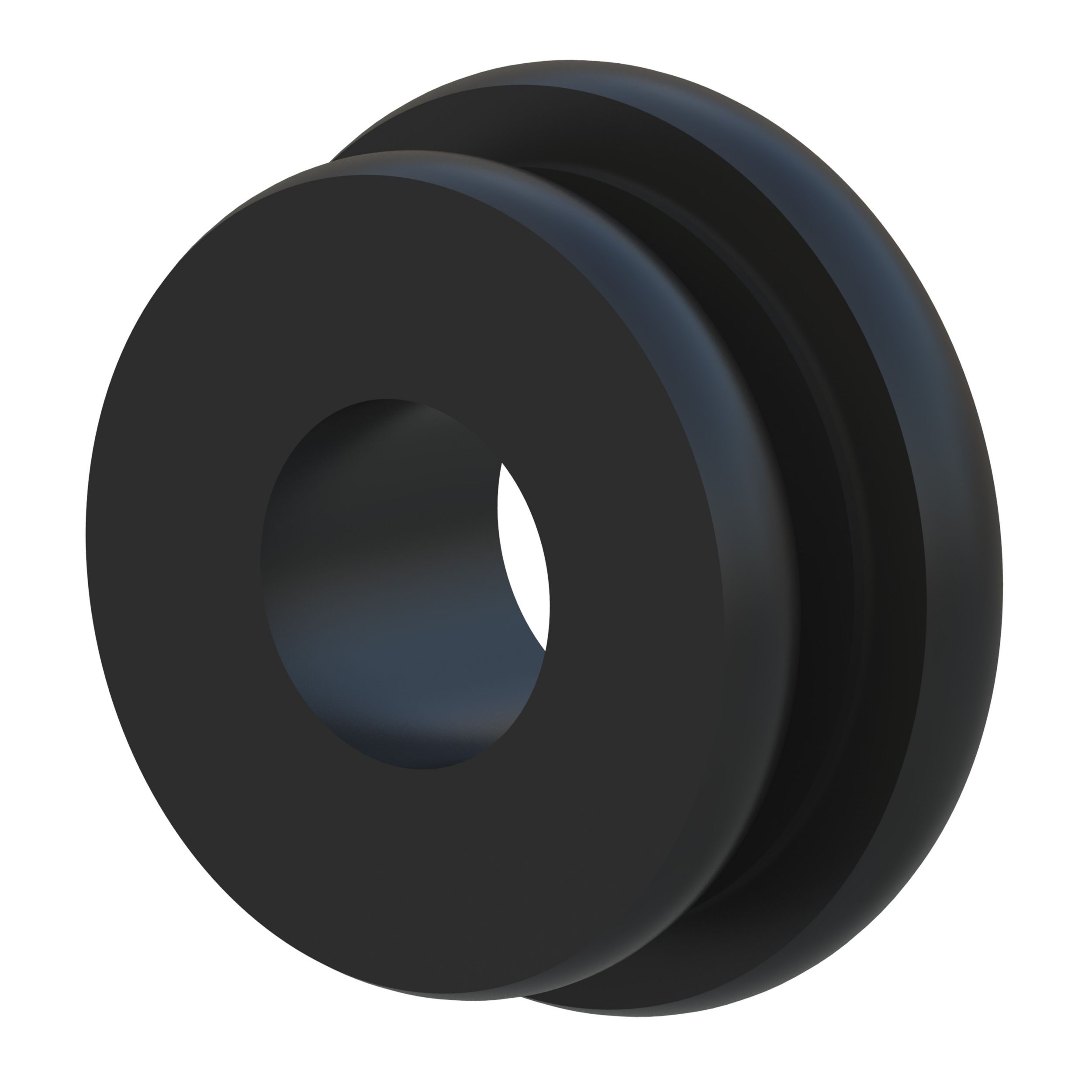 Двухкомпонентное асимметричное изолирующее крепление