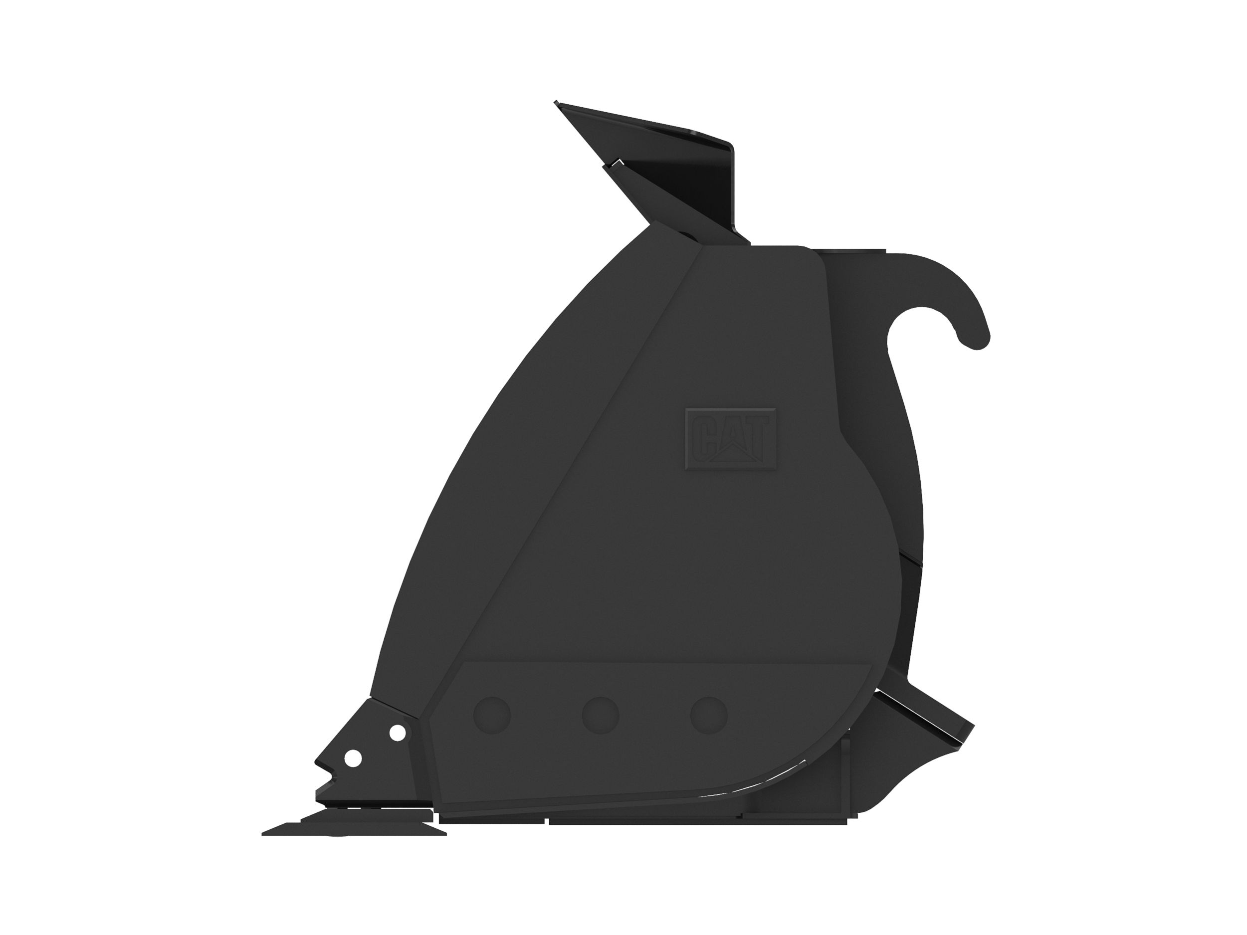 2.5 m3 (3.2 yd3), Fusion™ Coupler, Bolt-On Cutting Edge 