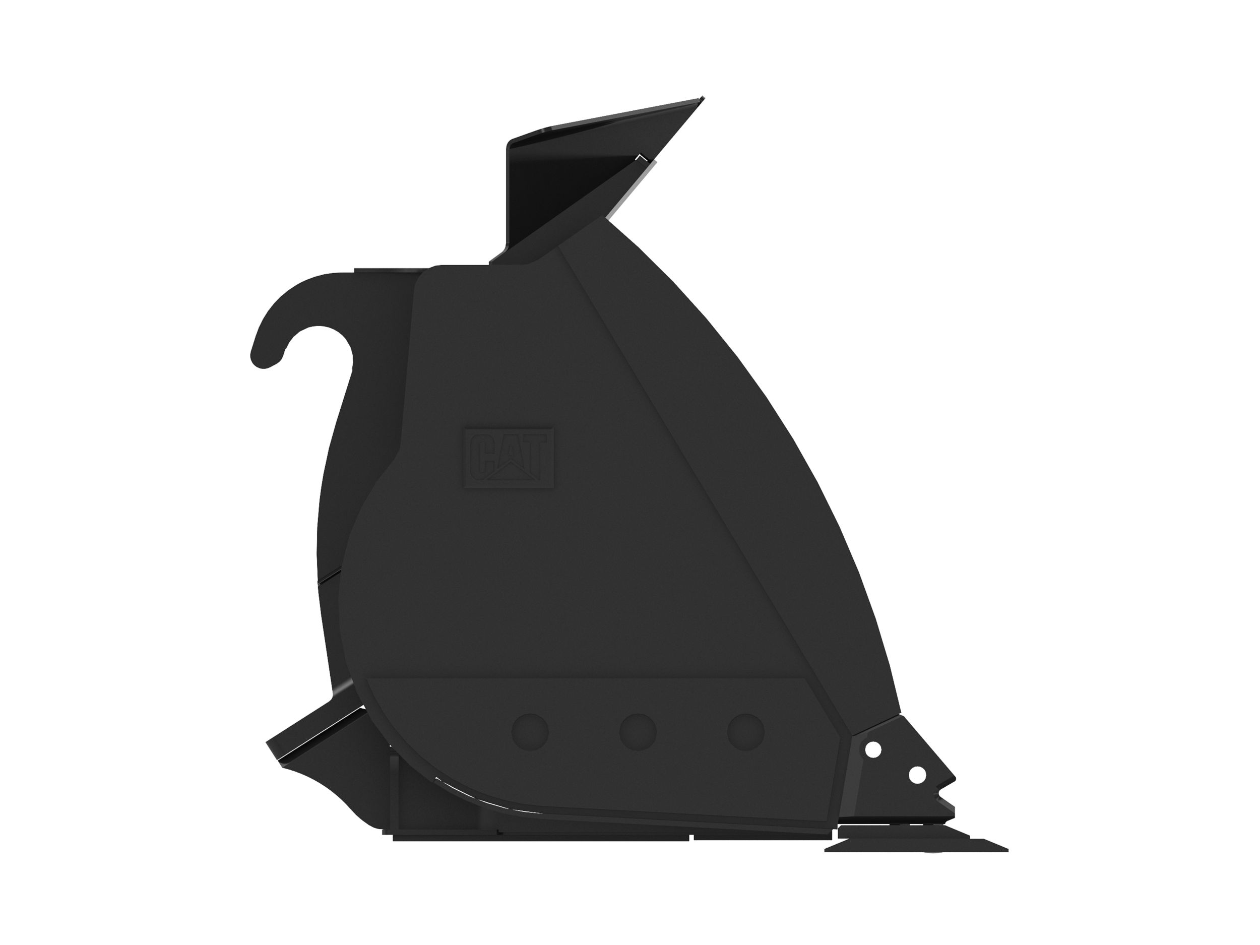 2.7 m3 (3.5 yd3), Fusion™ Coupler, Bolt-On Cutting Edge 