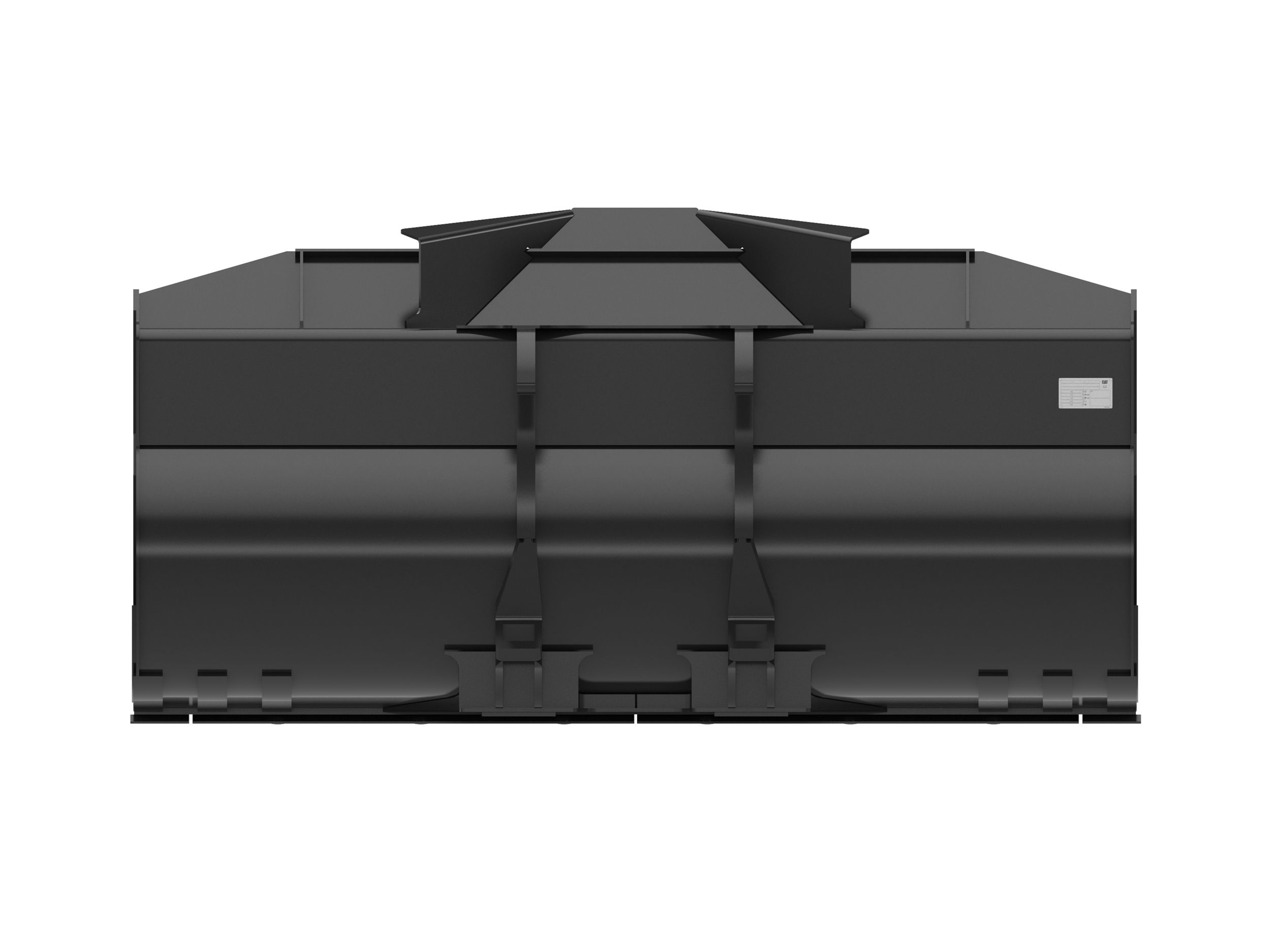 2.7 m3 (3.5 yd3), Fusion™ Coupler, Bolt-On Cutting Edge 