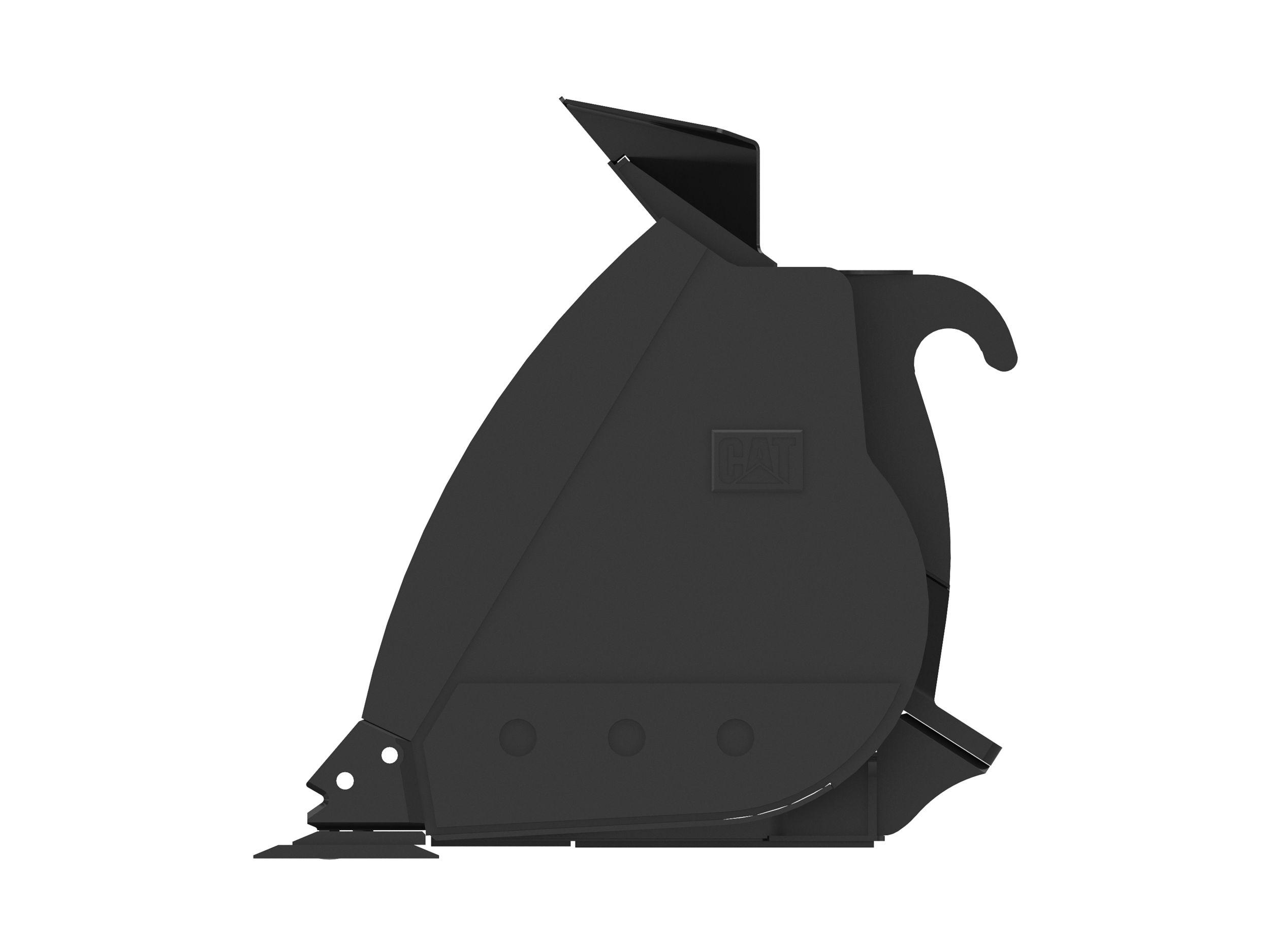 2.7 m3 (3.5 yd3), Fusion™ Coupler, Bolt-On Cutting Edge 