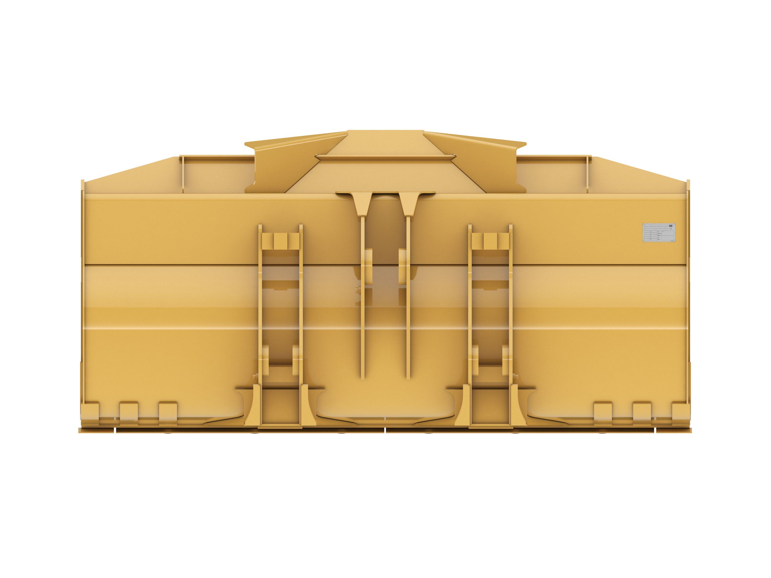 2.5 m3 (3.2 yd3), Pin On, Bolt-On Cutting Edge 