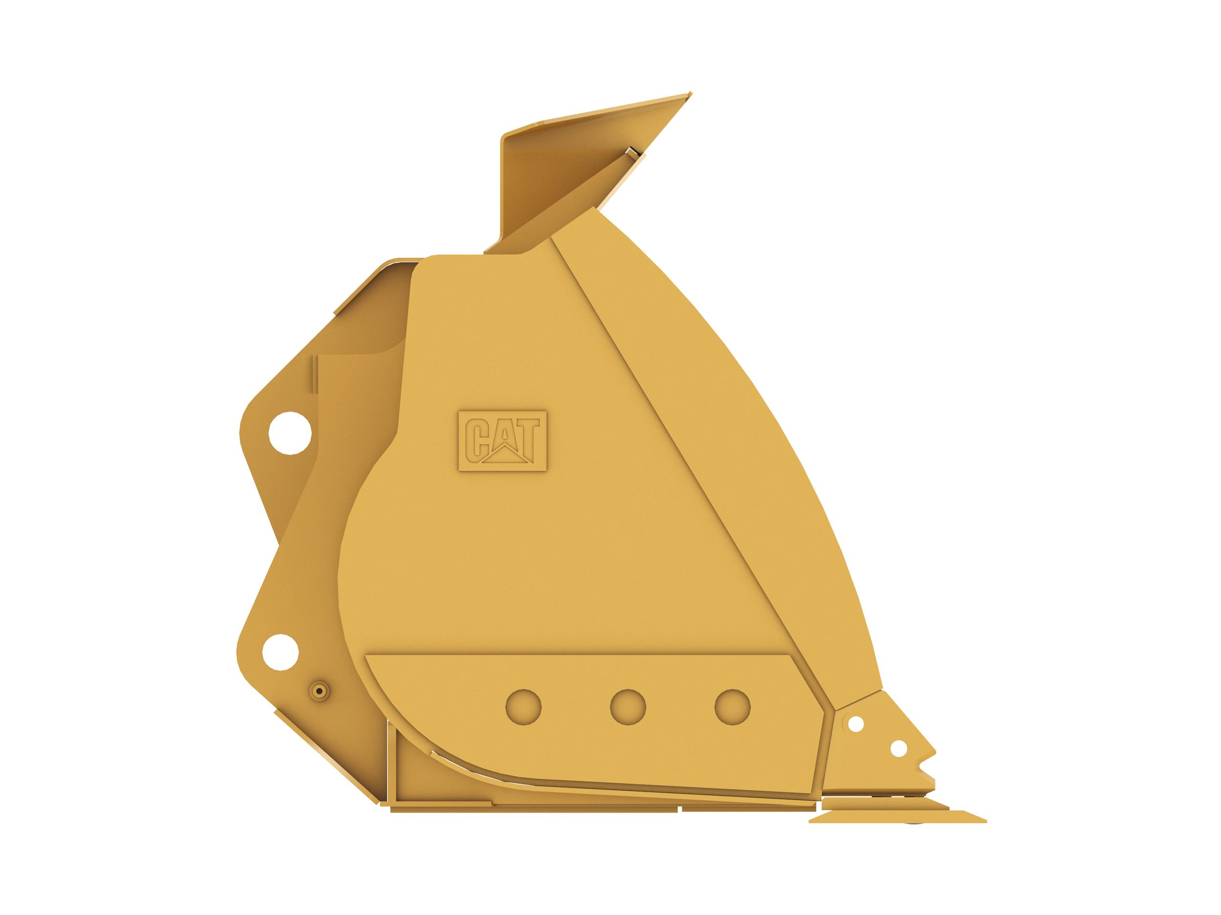 2.7 m3 (3.5 yd3), Pin On, Bolt-On Cutting Edge 