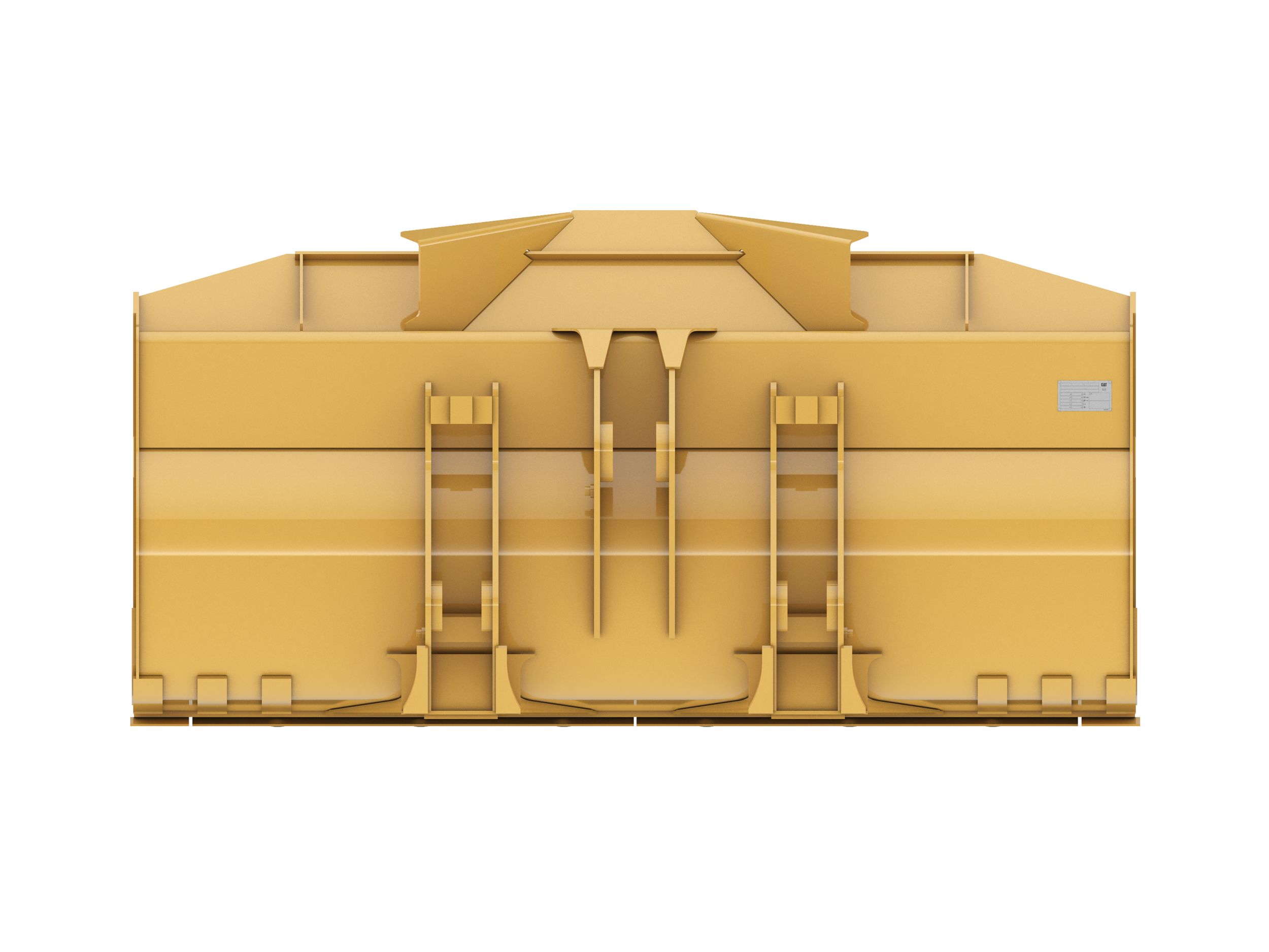 2.7 m3 (3.5 yd3), Pin On, Bolt-On Cutting Edge 