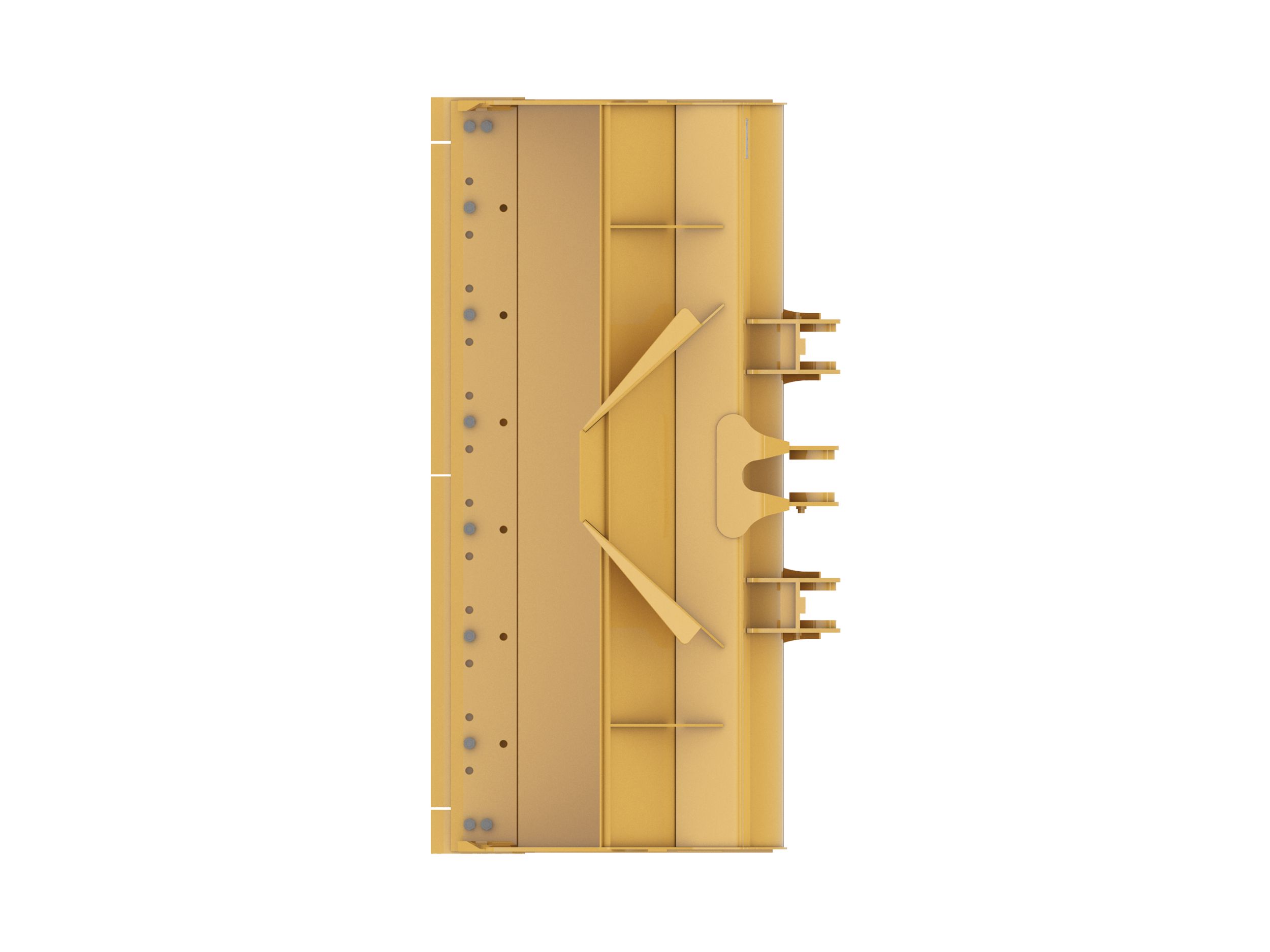 3.2 m3 (4.2 yd3), Pin On, Bolt-On Cutting Edge 