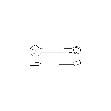 9U-5130: 596.14mm Length Combination Wrench