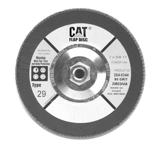 236-8107: Type 29 Zirconium Flap Disc | Cat® Parts Store