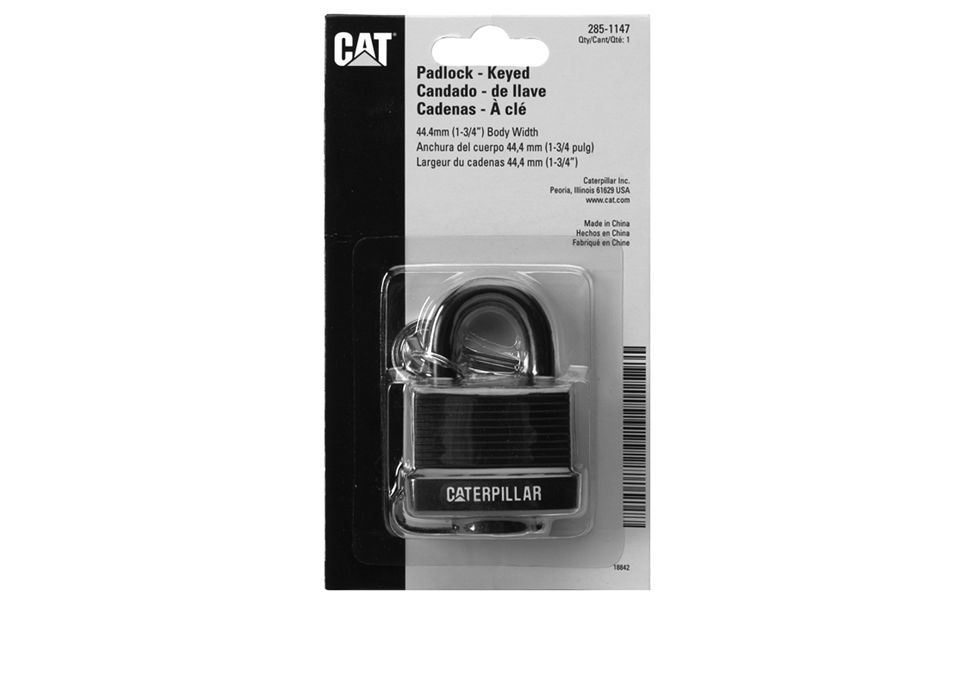 Навесной замок повышенной надежности с латунным корпусом