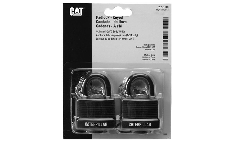 Навесной замок повышенной надежности с латунным корпусом