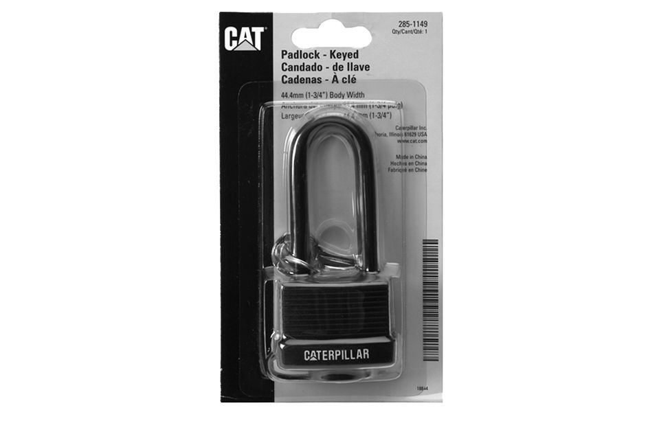 Навесной замок повышенной надежности с латунным корпусом