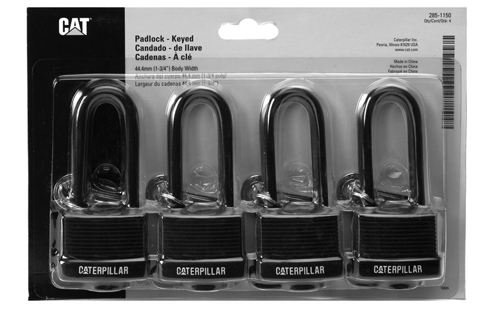 Навесной замок повышенной надежности с латунным корпусом