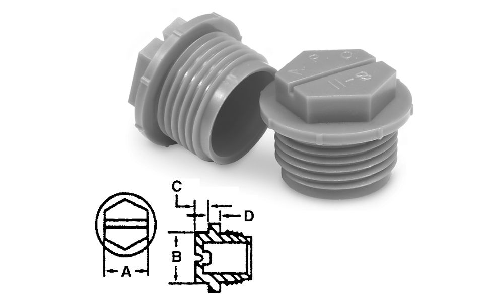 9U-7105: Threaded and Slotted Plug Protectors | CATCorp