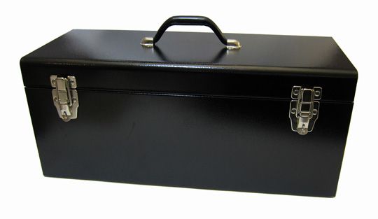 Инструментальный ящик с плоской крышкой и подносом