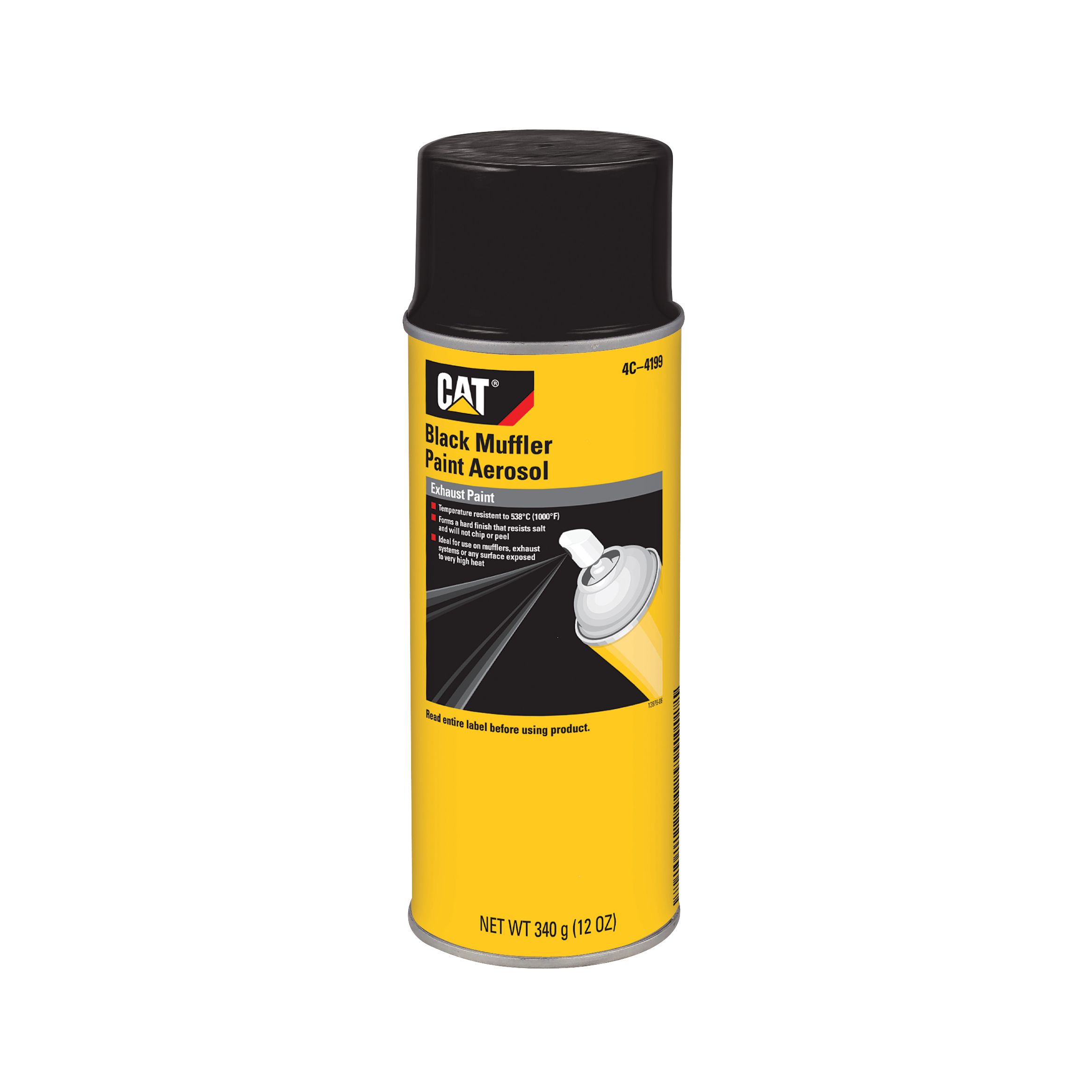 4c 4199 Pintura Negra Para Silenciador Cat Parts Store