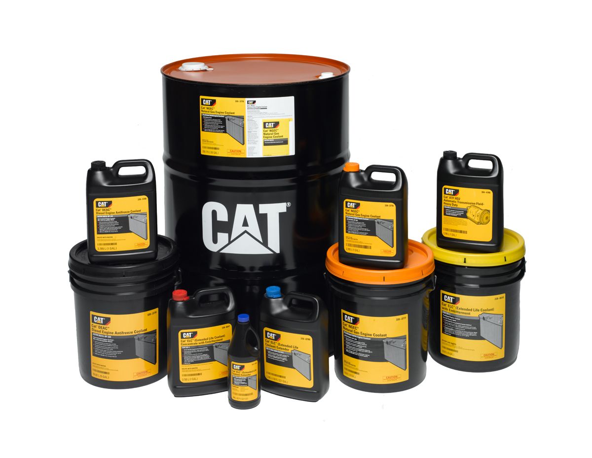  Cat   coolants greases oils diesel exhaust fluid 